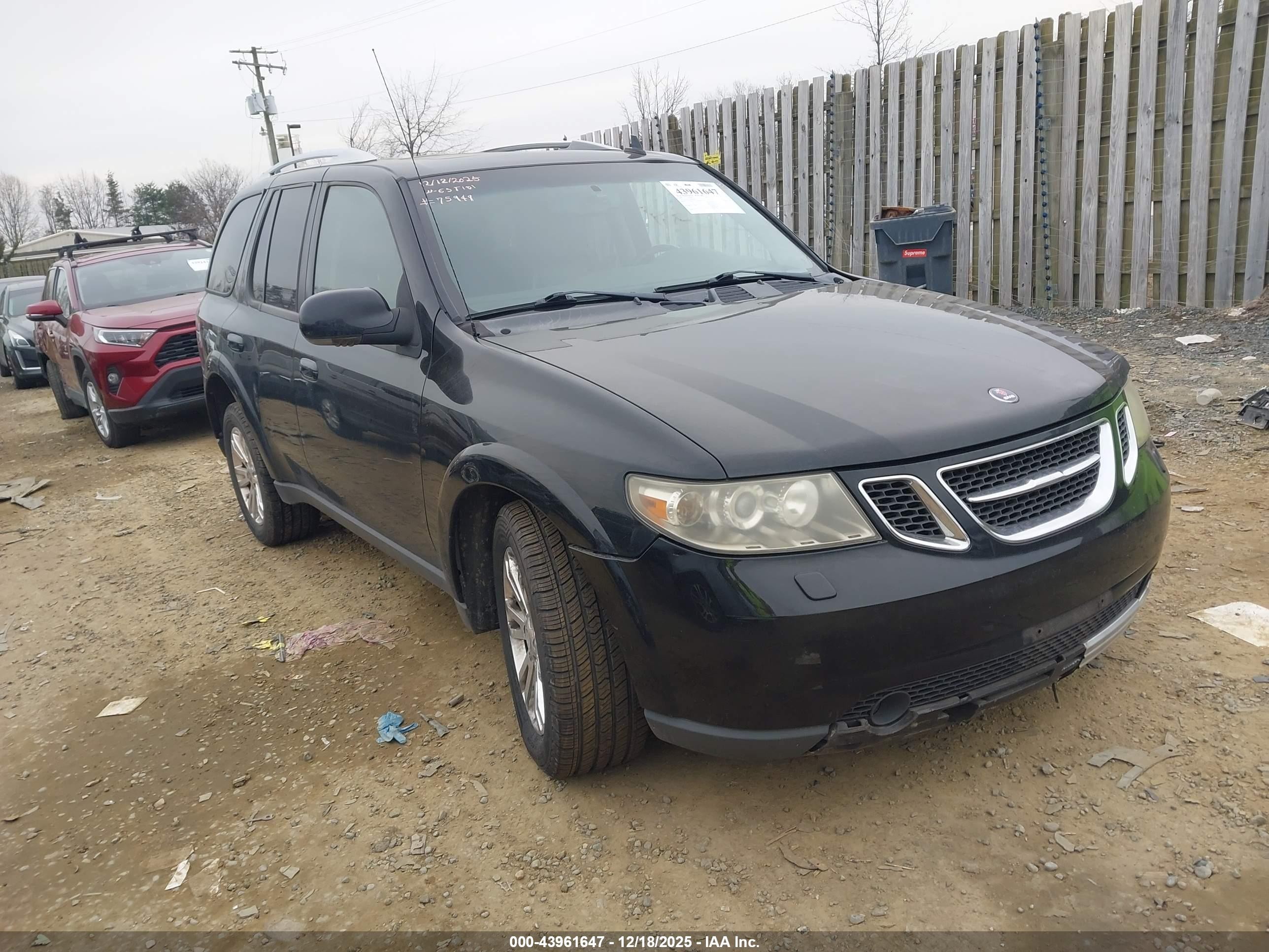 2008 Saab 9-7X 4.2i, VIN 5S3ET13SX82800105 — Перед