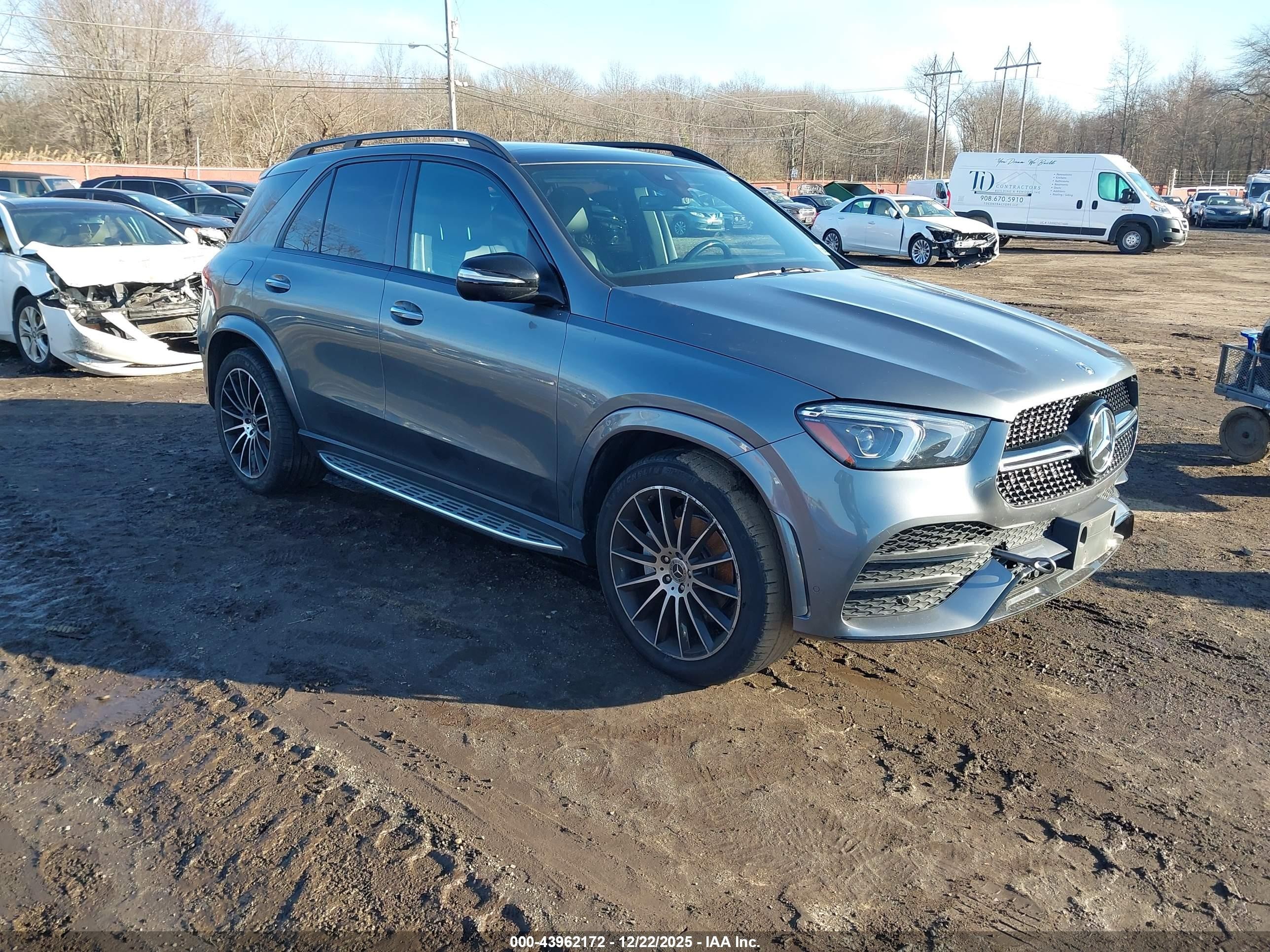 2021 Mercedes-Benz GLE 350, VIN 4JGFB4KB8MA298464 — Undercarriage