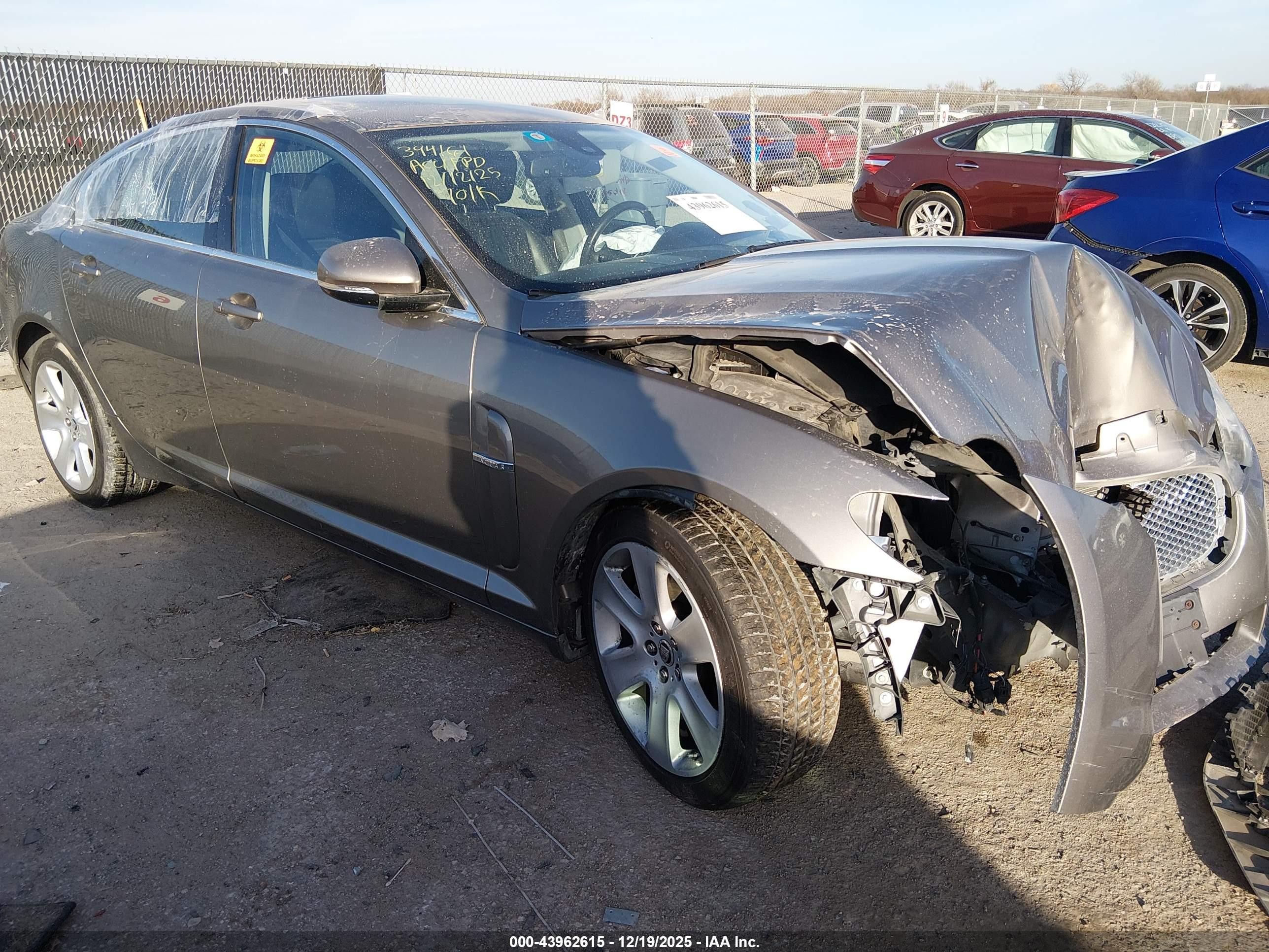 2010 Jaguar XF Luxury, VIN SAJWA0FA6AHR72388 — Biohazard / chemical