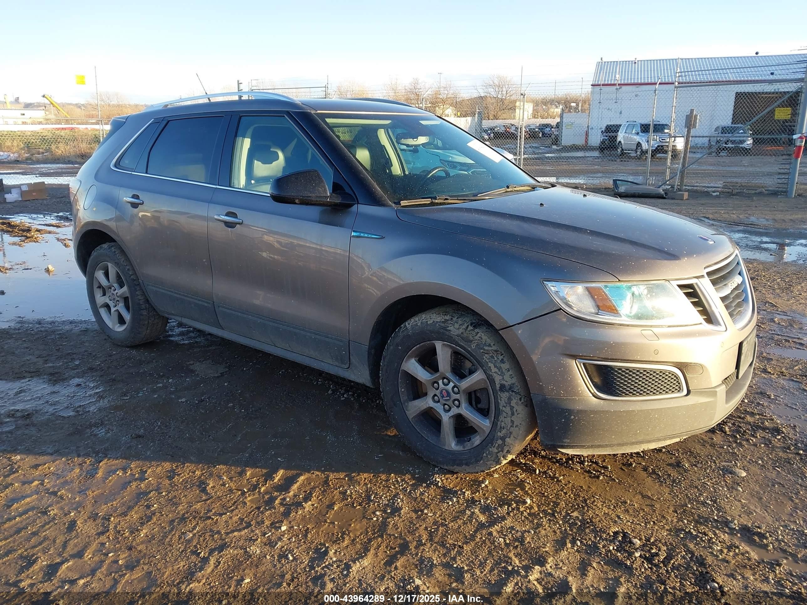 2011 Saab 9-4X, VIN 3G0FNTEY0BS800009 — Front end