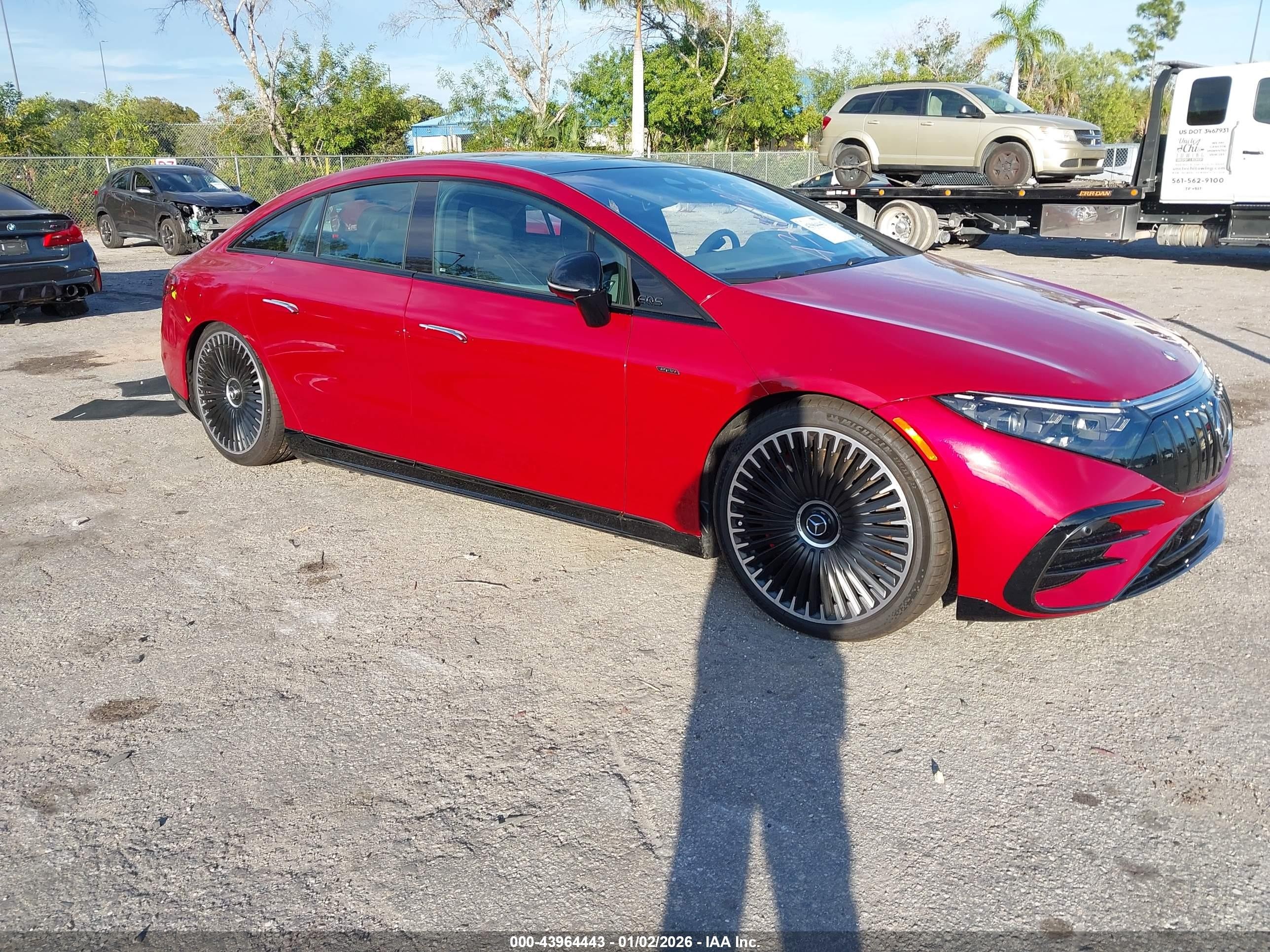2025 Mercedes-Benz EQS AMG, VIN W1KCG5FB9SA051806 — Side