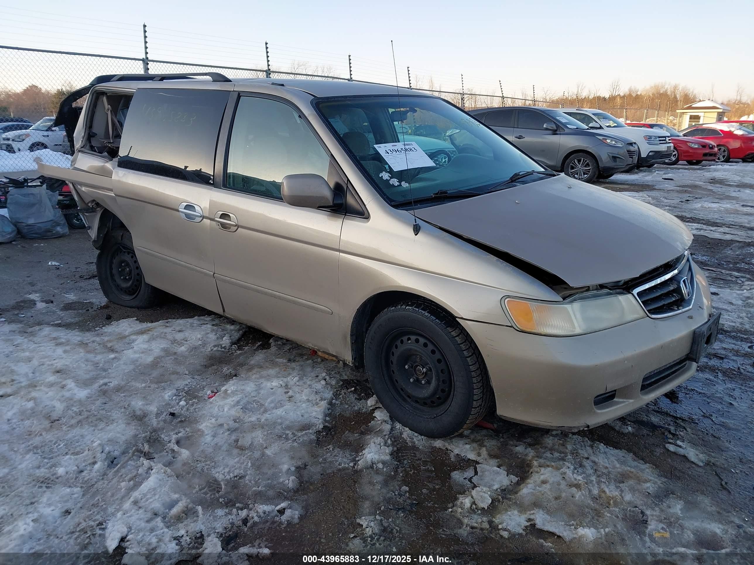 1999 Honda Odyssey EX, VIN 2HKRL1862XH520548 — All over