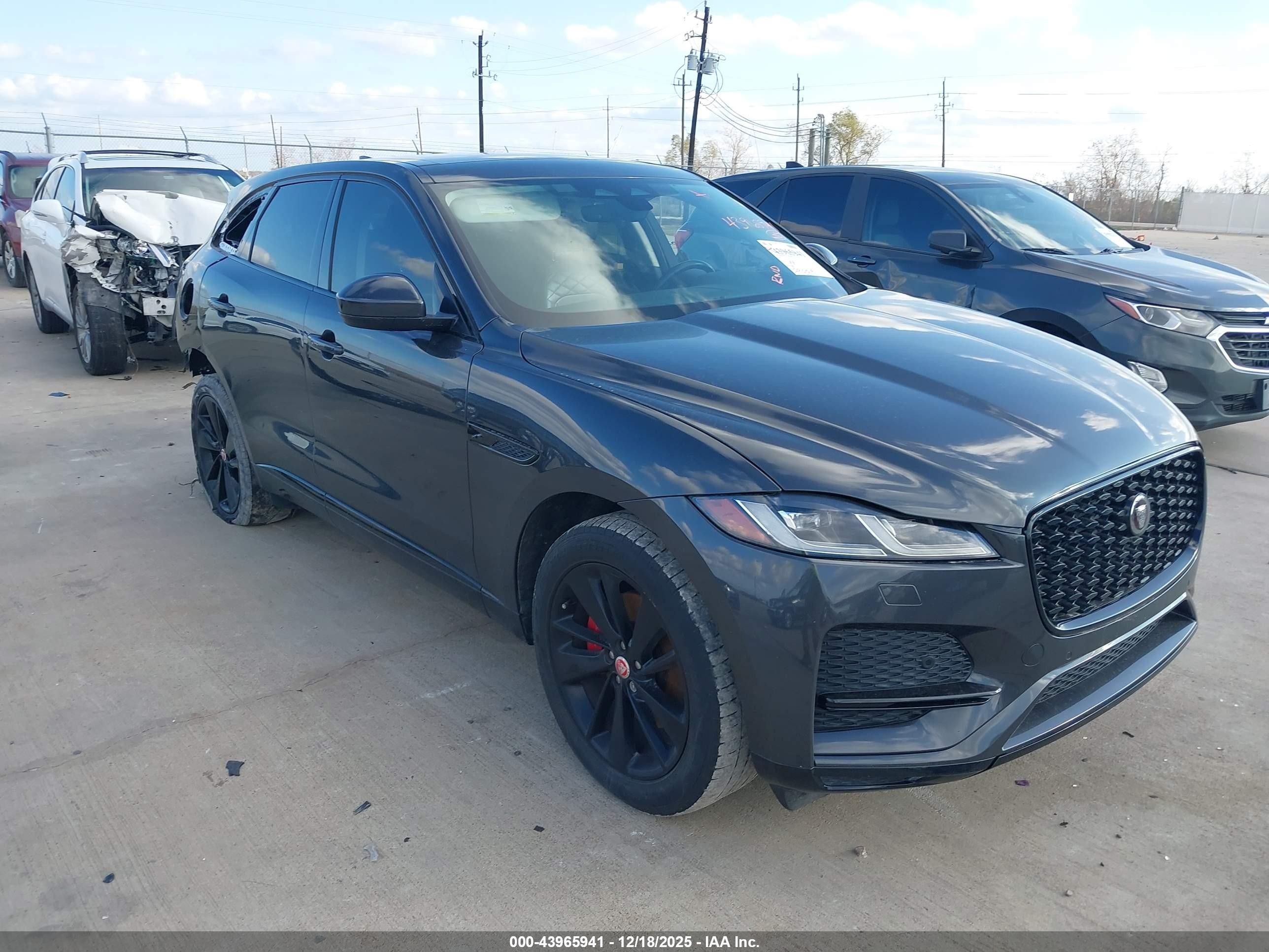 2023 Jaguar F-Pace S, VIN SADCJ2EX8PA705374 — Rear end