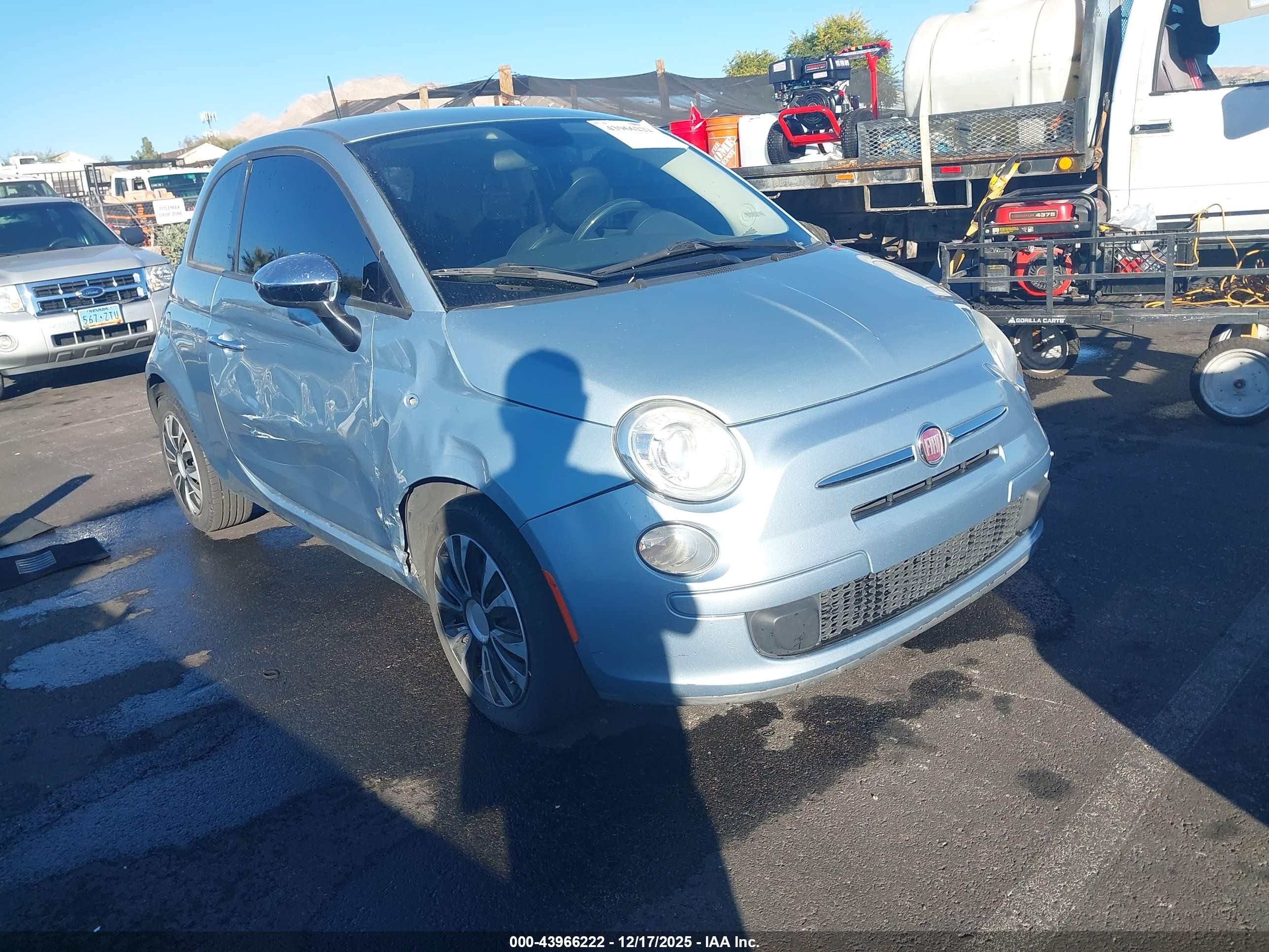 2014 FIAT 500 Pop, VIN 3C3CFFAR3ET293340 — Mechanical