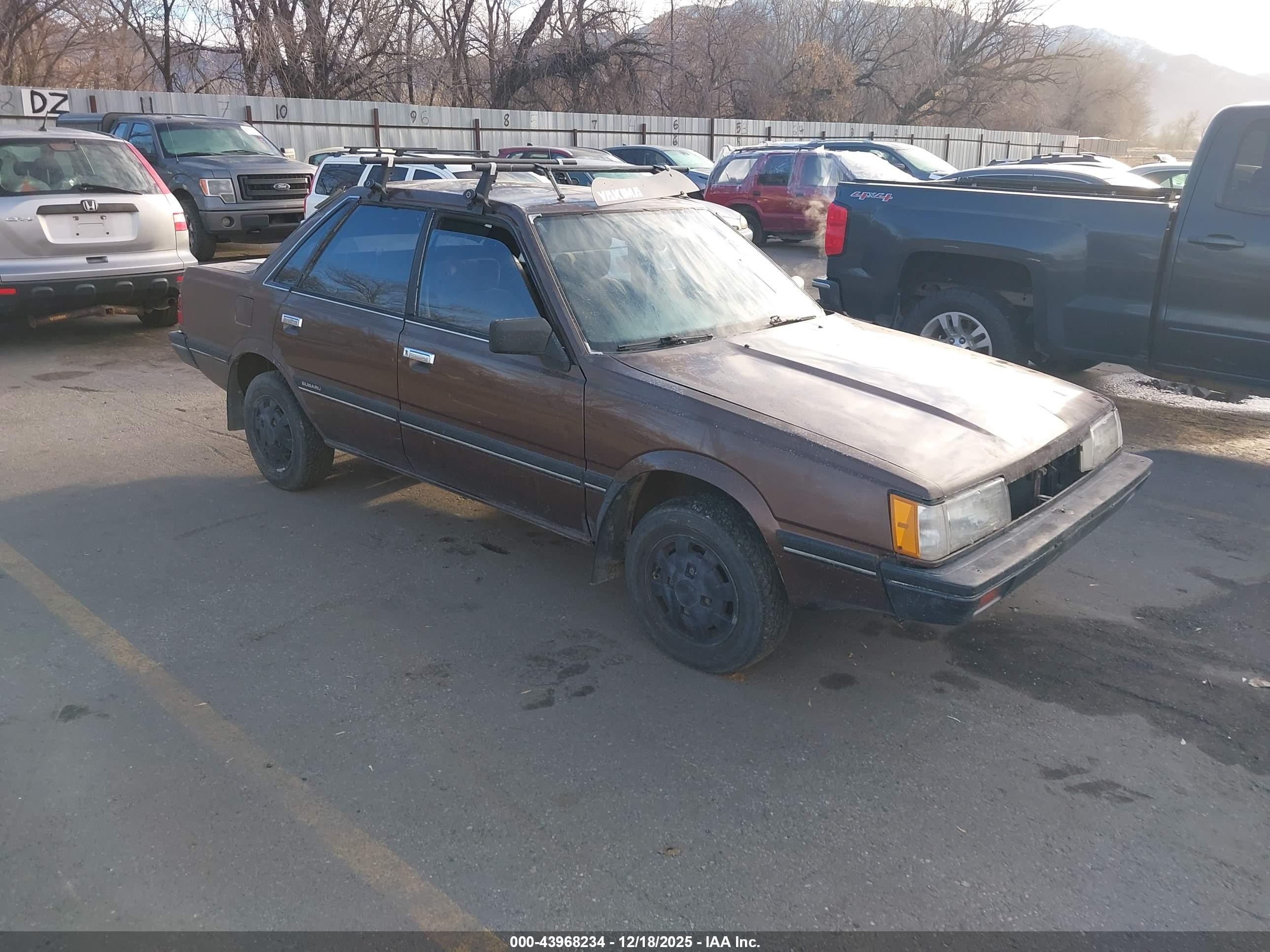 1985 Subaru GL, VIN JF2AC53B4FF231254 — Фото с аукциона 1 of 5