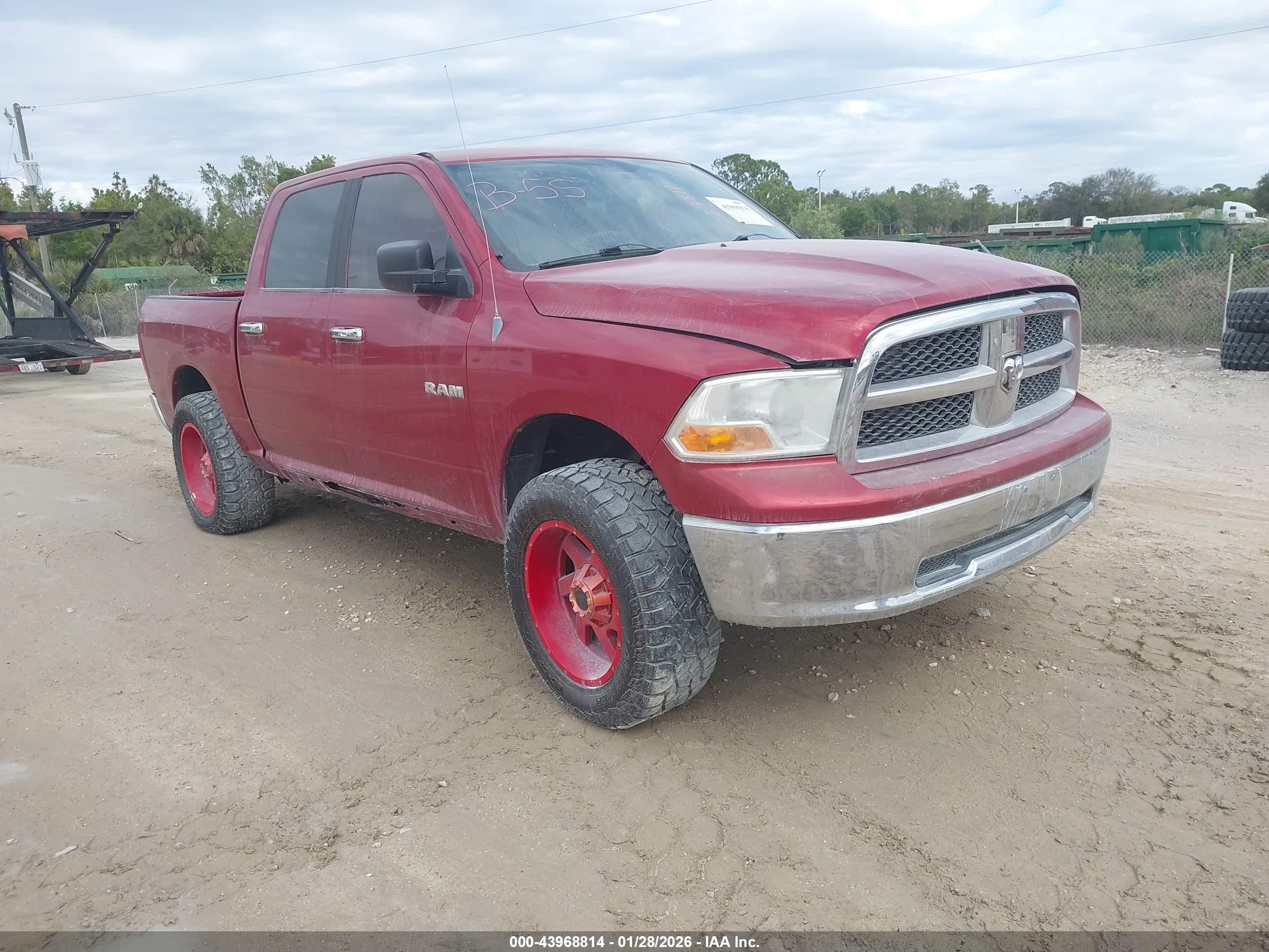2009 Dodge 1500 TRX, VIN 1D3HV13P99S793794 — Фото с аукциона 1 of 5