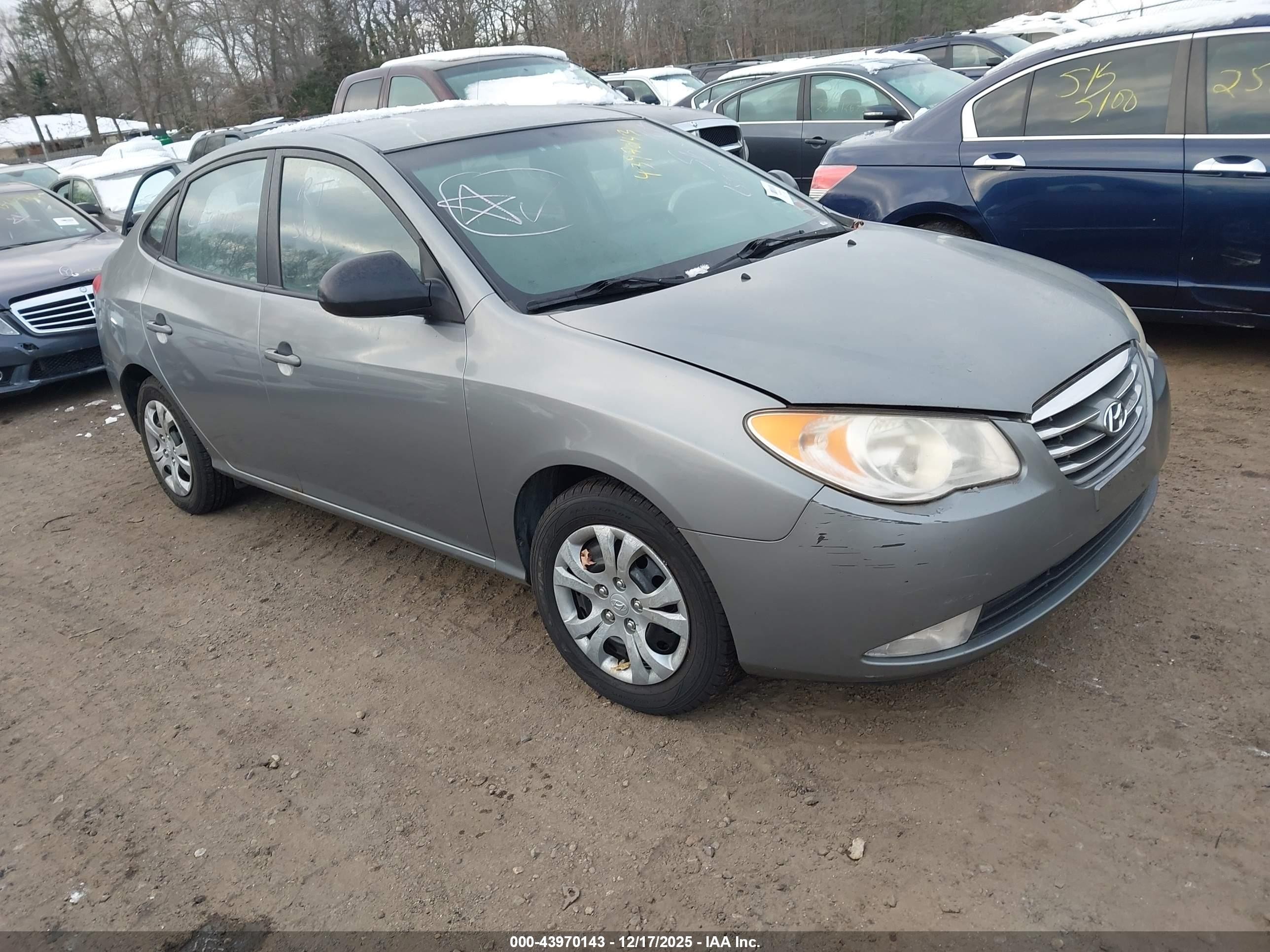 2010 Hyundai Elantra GLS, VIN KMHDU4AD4AU148740 — Front end