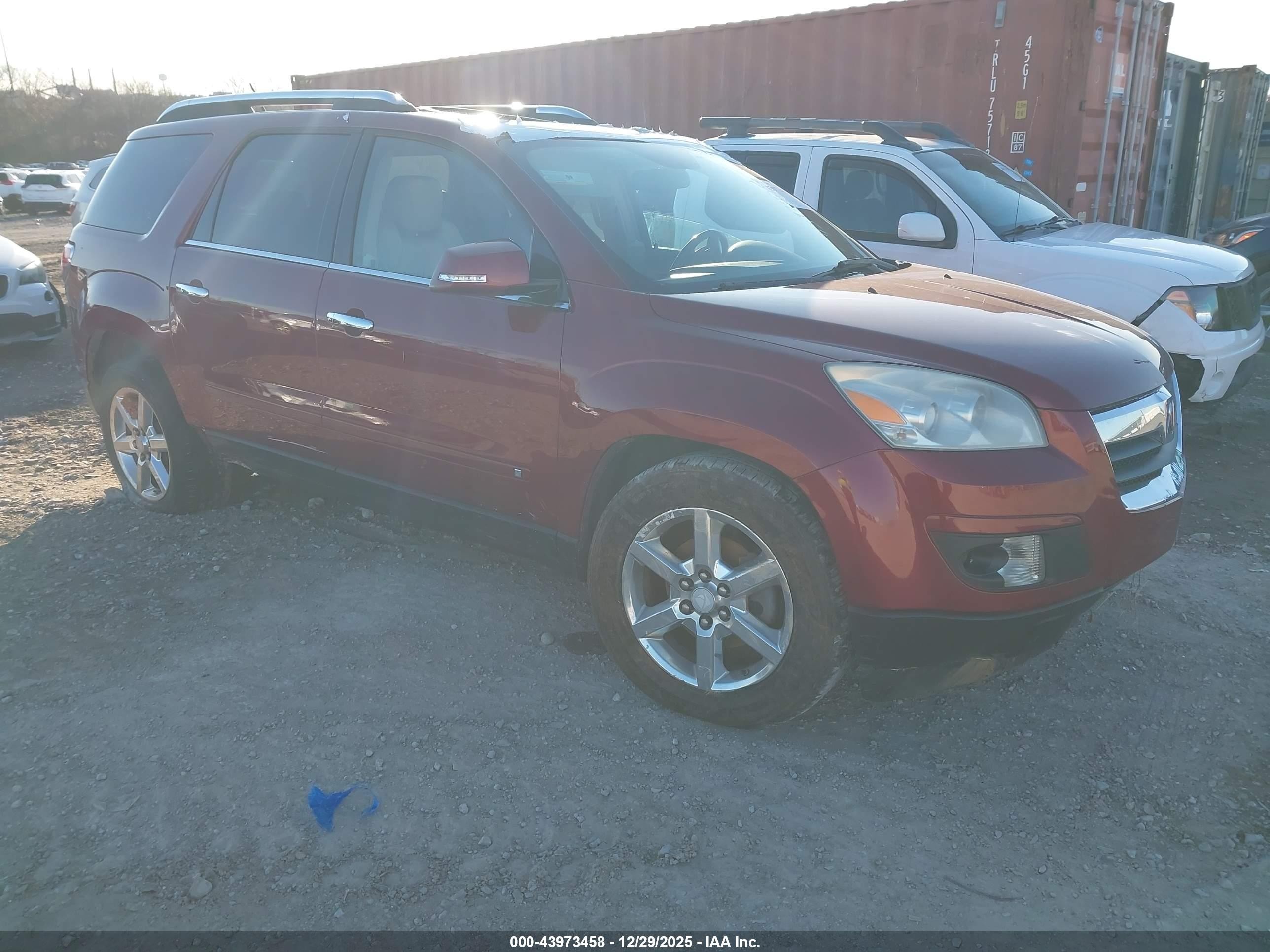 2007 Saturn Outlook XR, VIN 5GZEV33737J113932 — Крыша