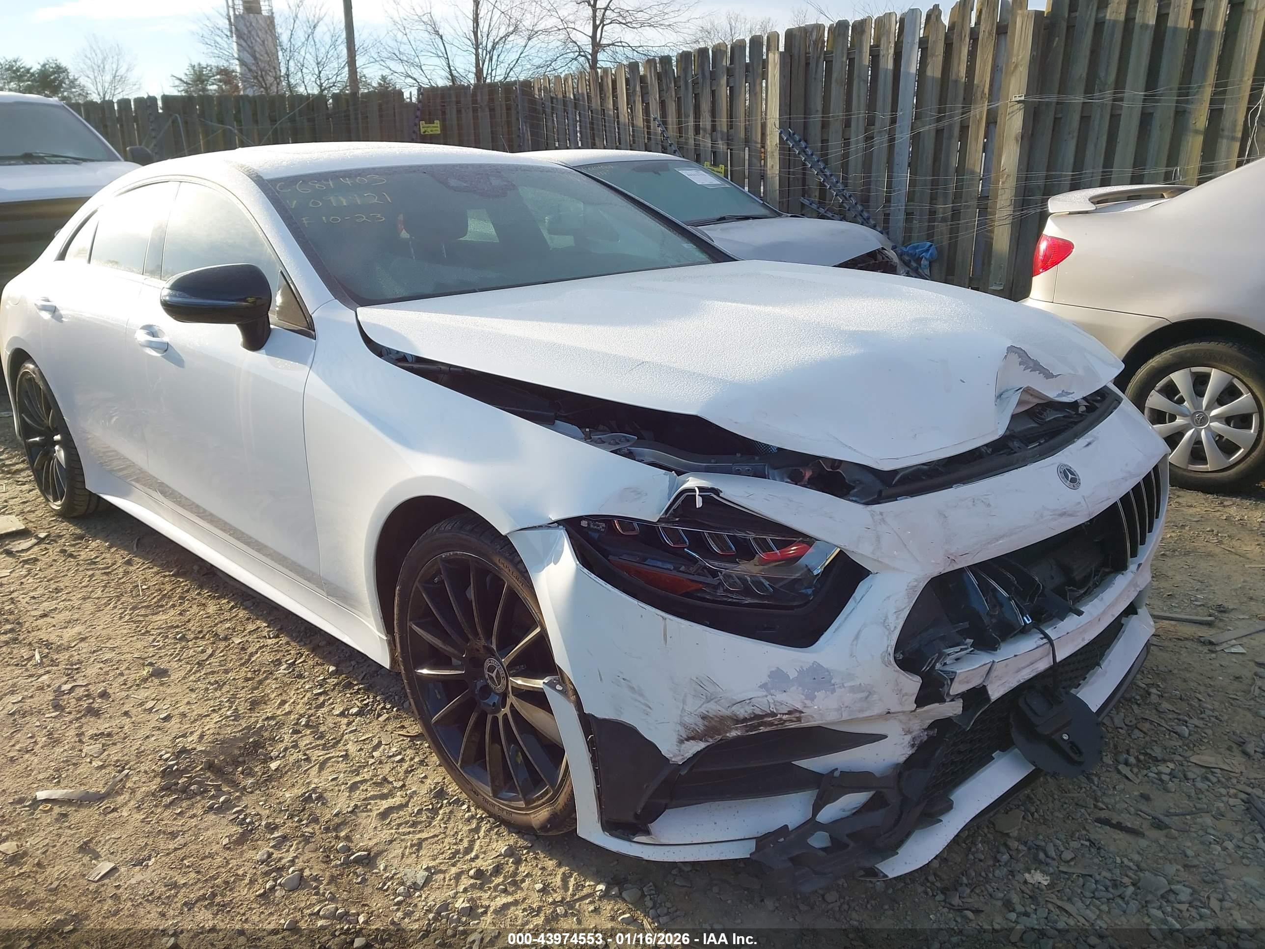 2021 Mercedes-Benz CLS 450, VIN W1K2J5KB5MA091421 — Front end