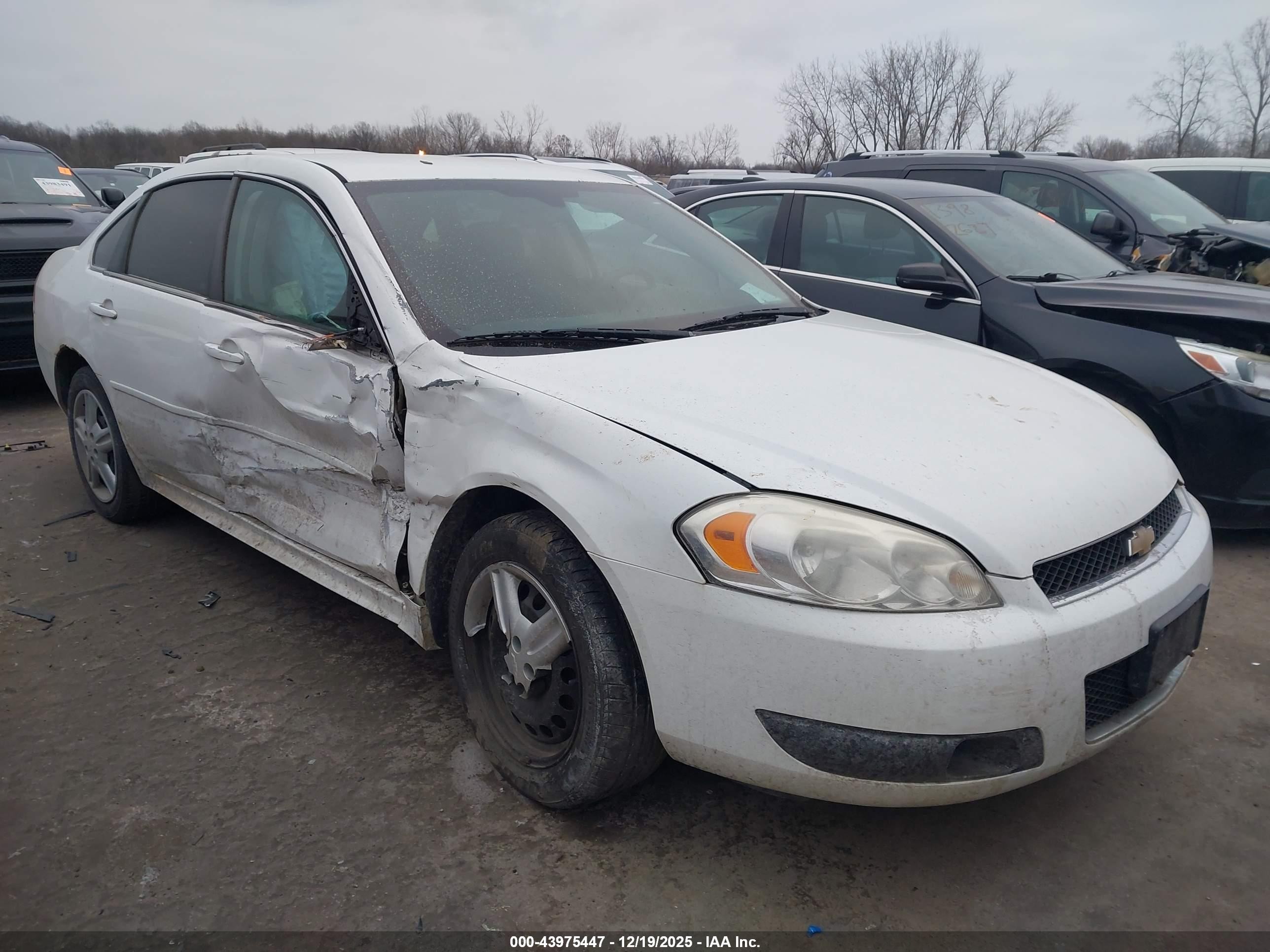 2013 Chevrolet Impala Police, VIN 2G1WD5E35D1259780 — Side