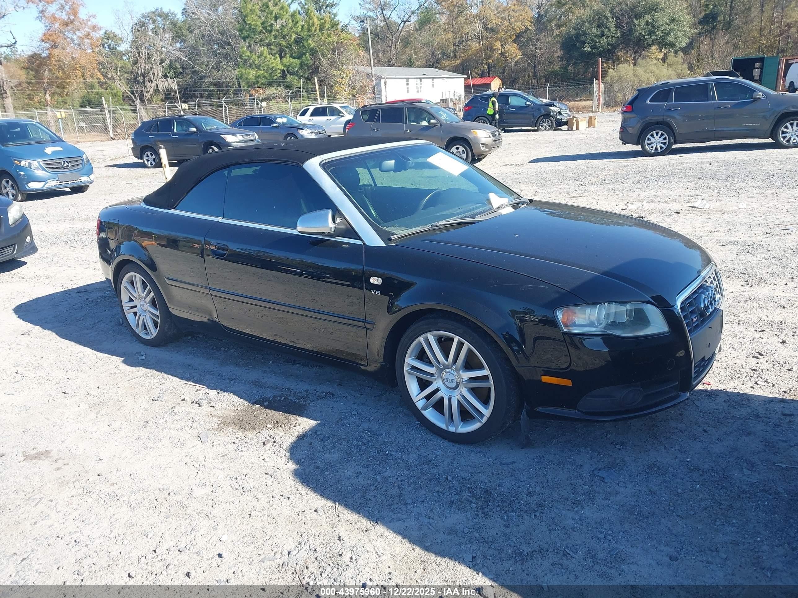 2007 Audi S4, VIN WUARL48H77K900752 — Front end