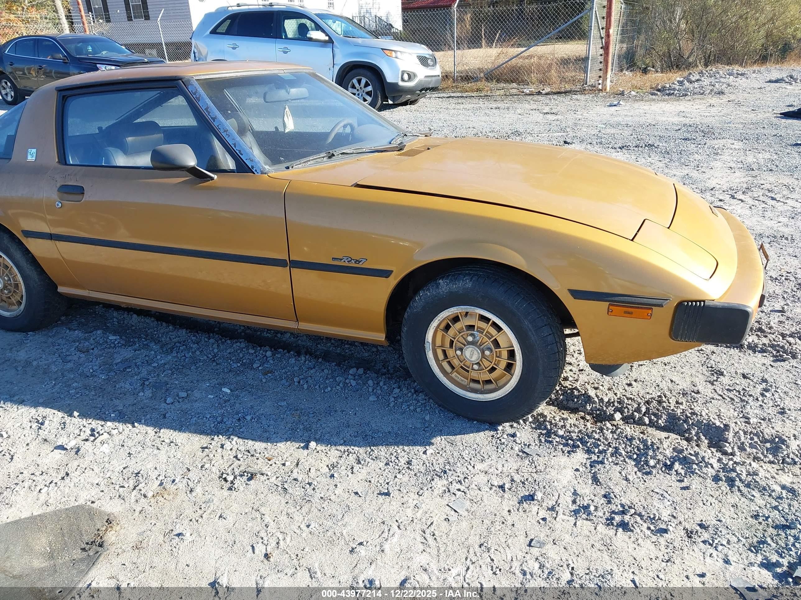 1980 Mazda RX-7, VIN SA22C616988 — Mechanical