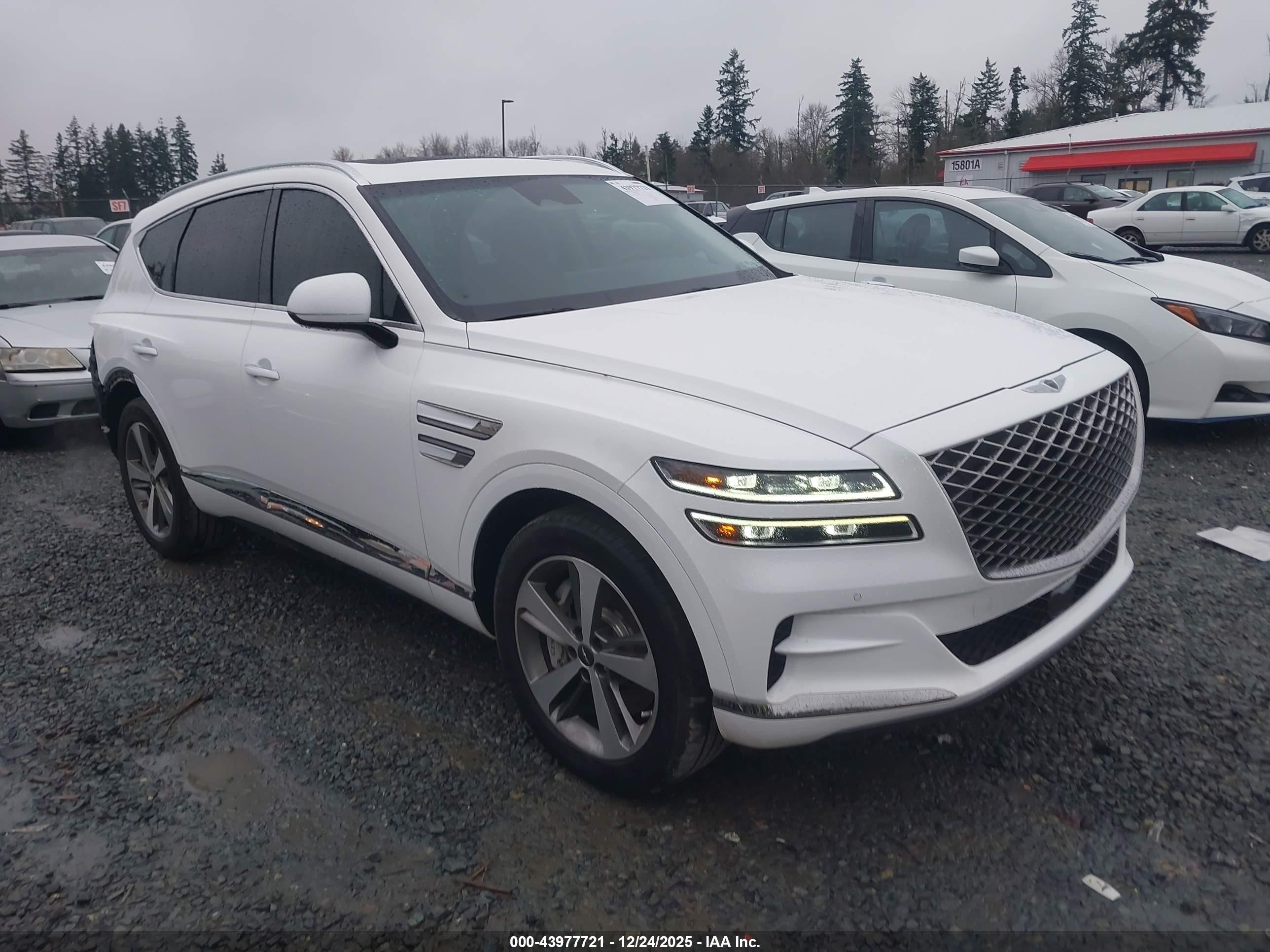 2024 Genesis GV80 Prestige Signature, VIN KMUHCESC0RU160199 — Rear end