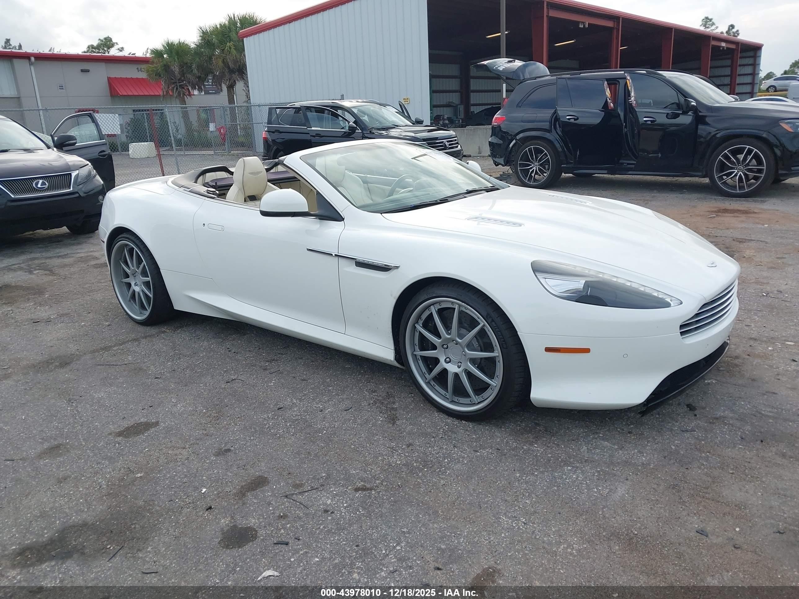 2012 Aston Martin Virage, VIN SCFFDEDN3CGH14318 — Not stated