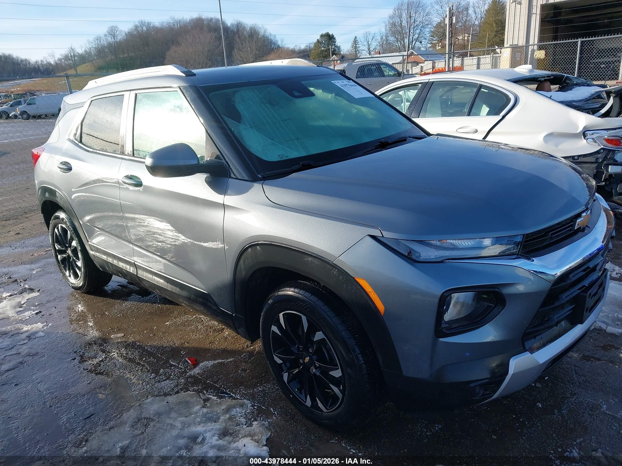 2022 Chevrolet TrailBlazer LT, VIN KL79MRSL9NB045308 — Side