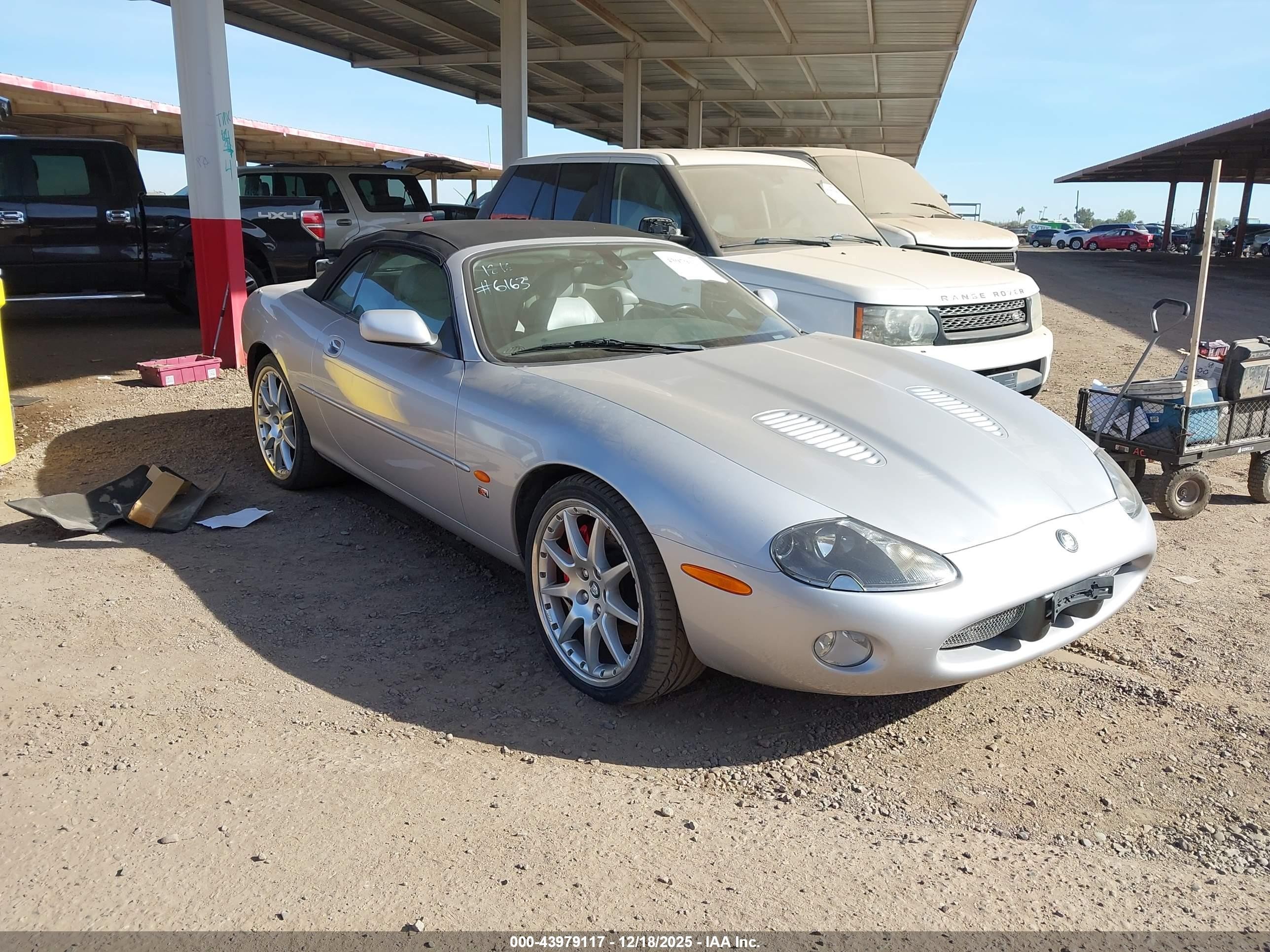 2003 Jaguar XK, VIN SAJDA42B333A36485 — Not stated