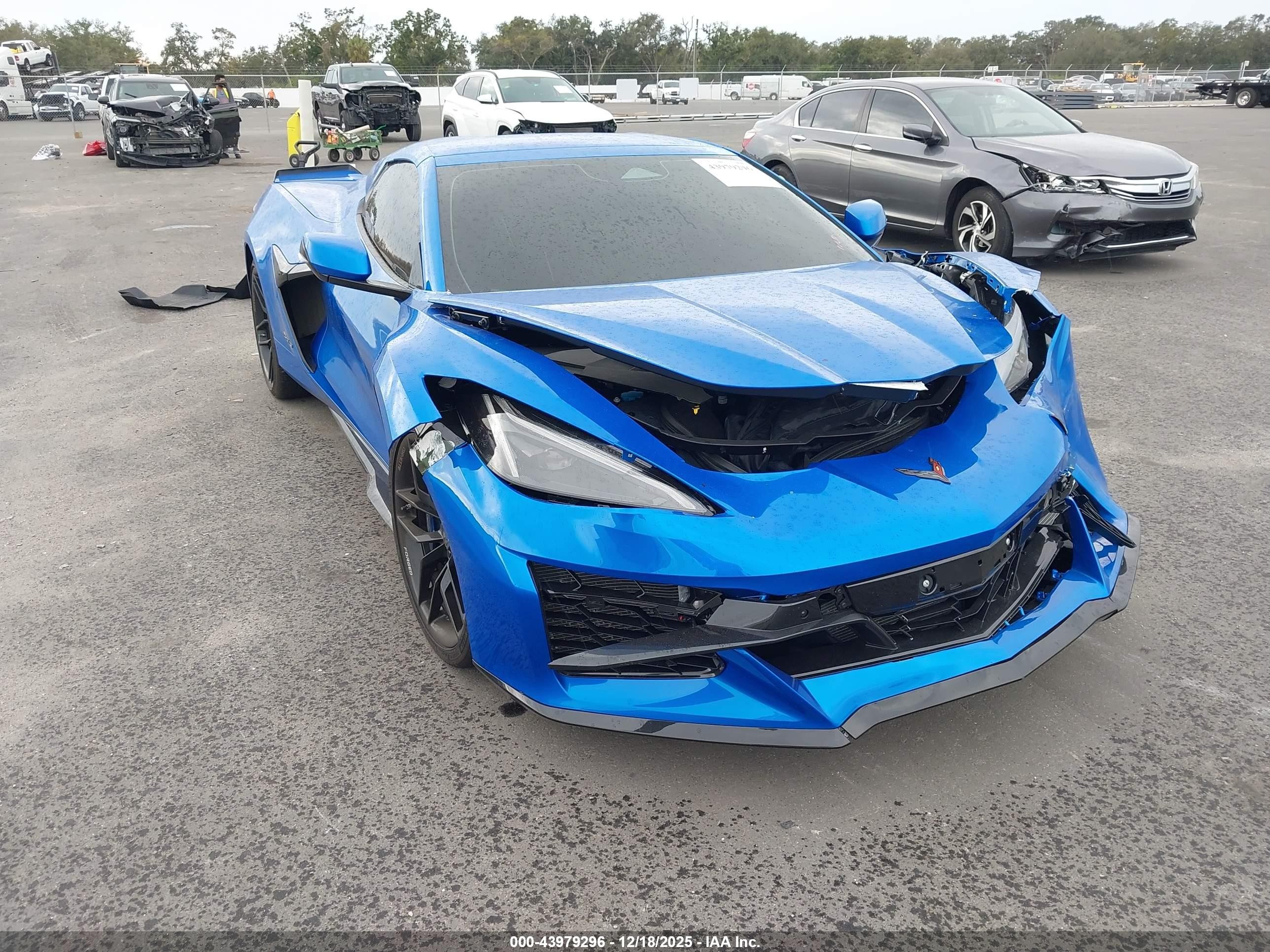 2026 Chevrolet Corvette 3LZ, VIN 1G1YF3D36T5600769 — Front end