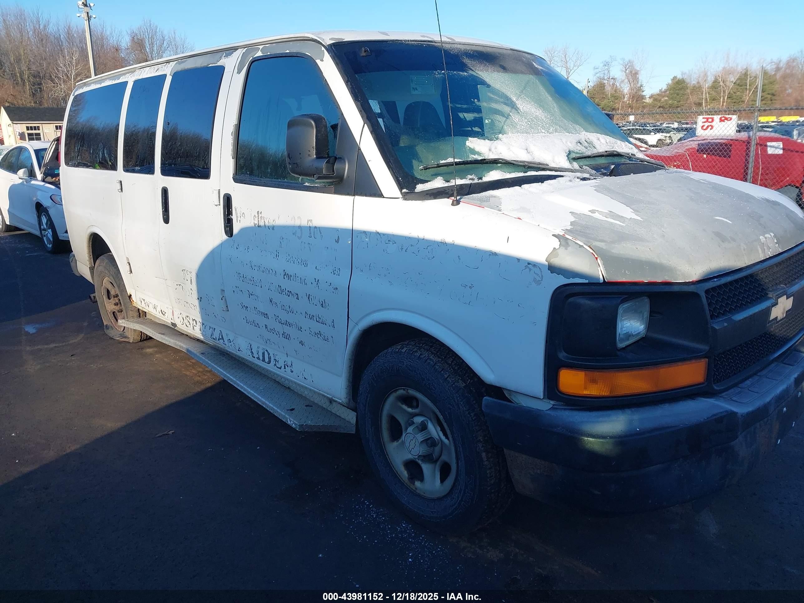 2007 Chevrolet Express Passenger, VIN 1GNFG15T471250223 — Mechanical