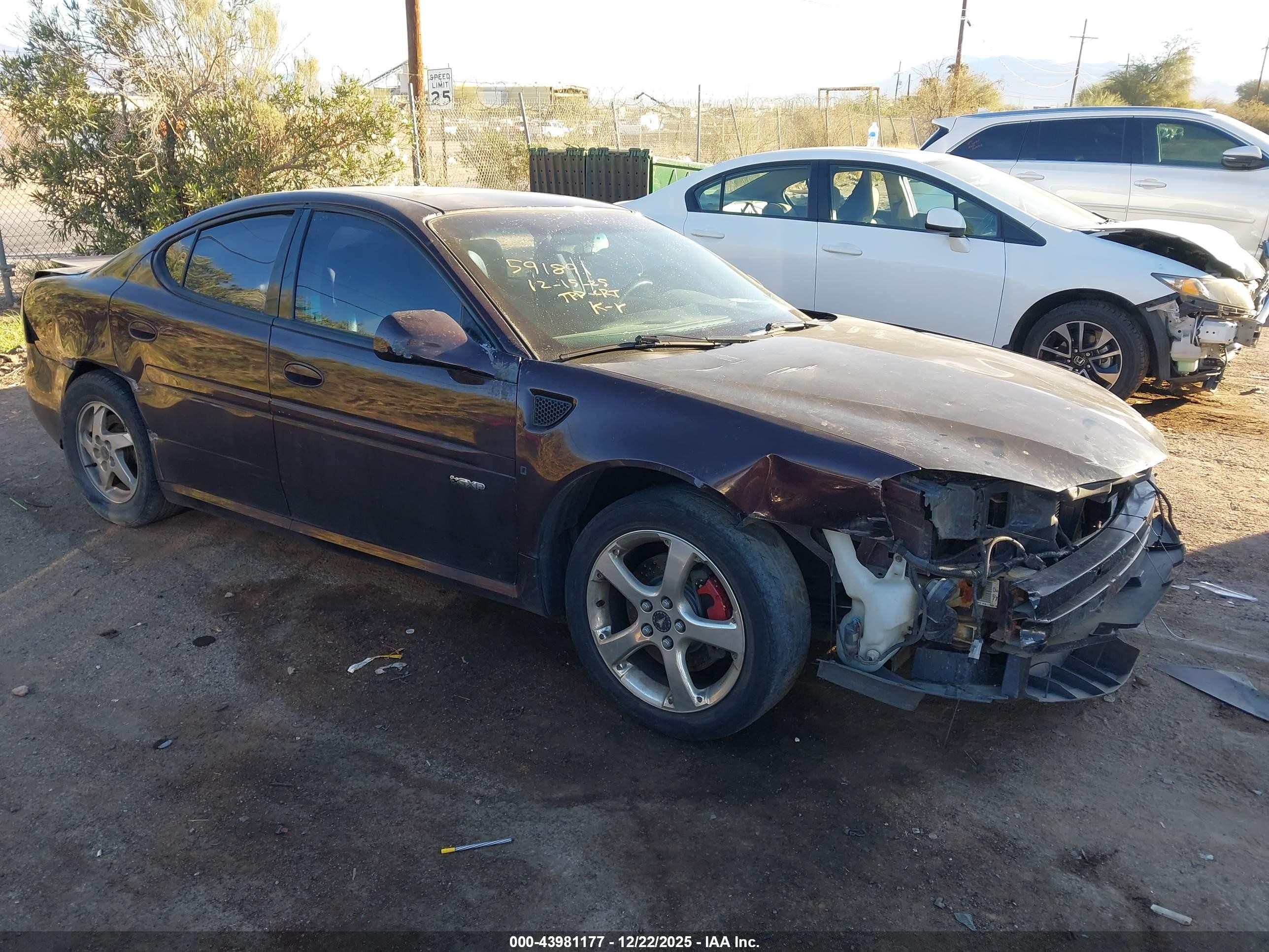 2006 Pontiac Grand Prix GXP, VIN 2G2WC58C461104392 — All over