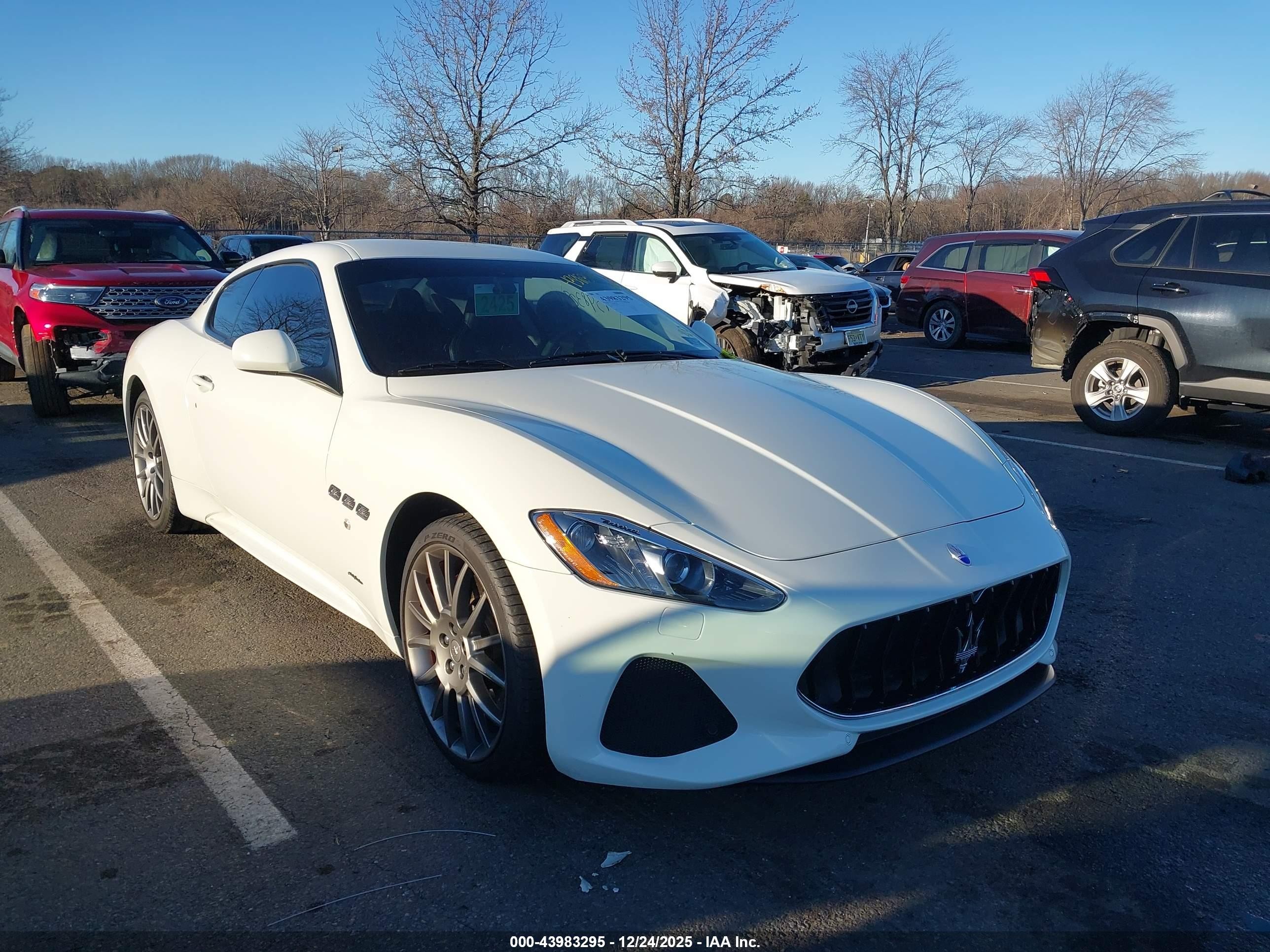 2018 Maserati GranTurismo Sport, VIN ZAM45VLA1J0271263 — Undercarriage