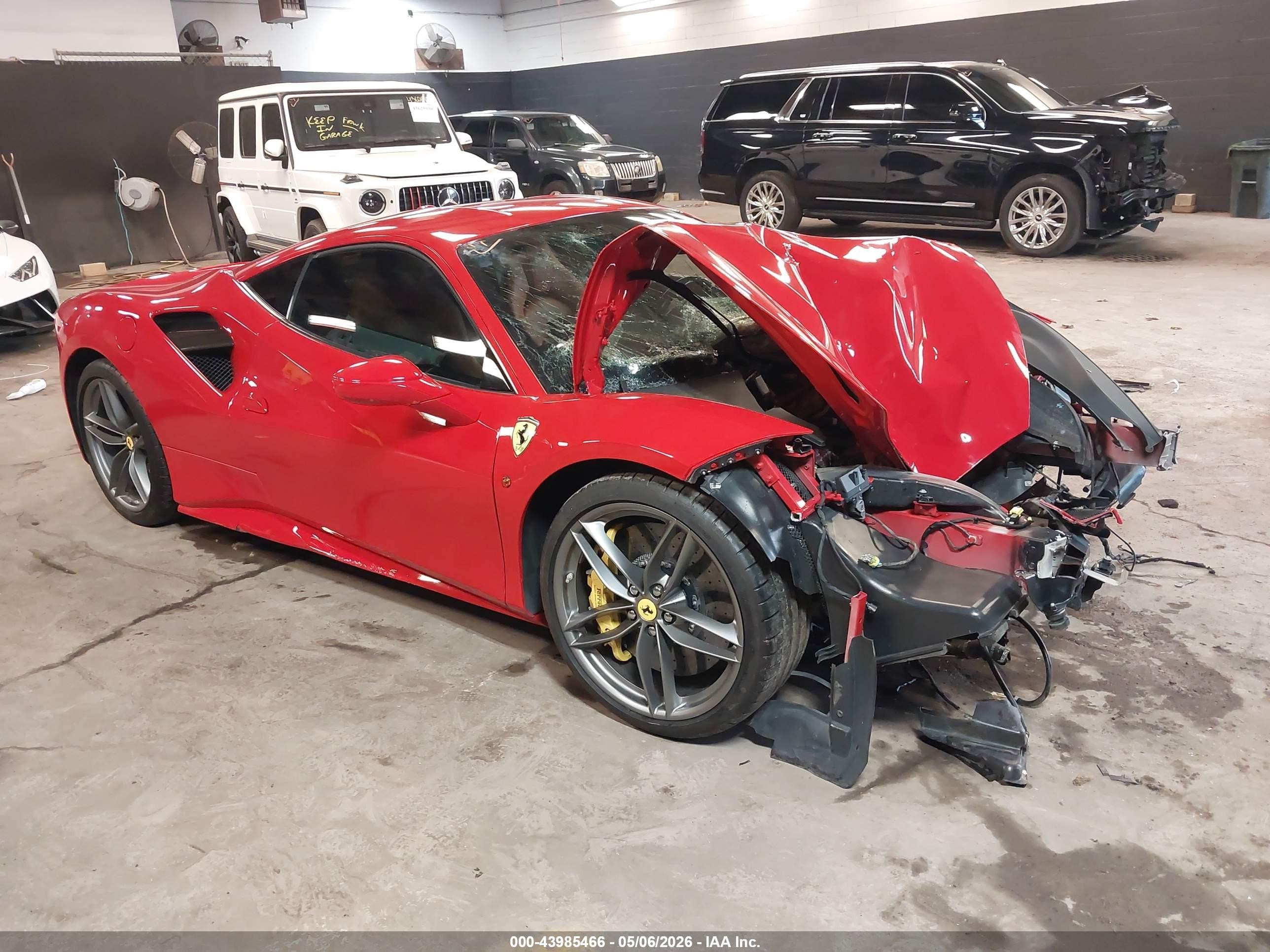 2019 Ferrari 488, VIN ZFF79ALA4K0246276 — Front end