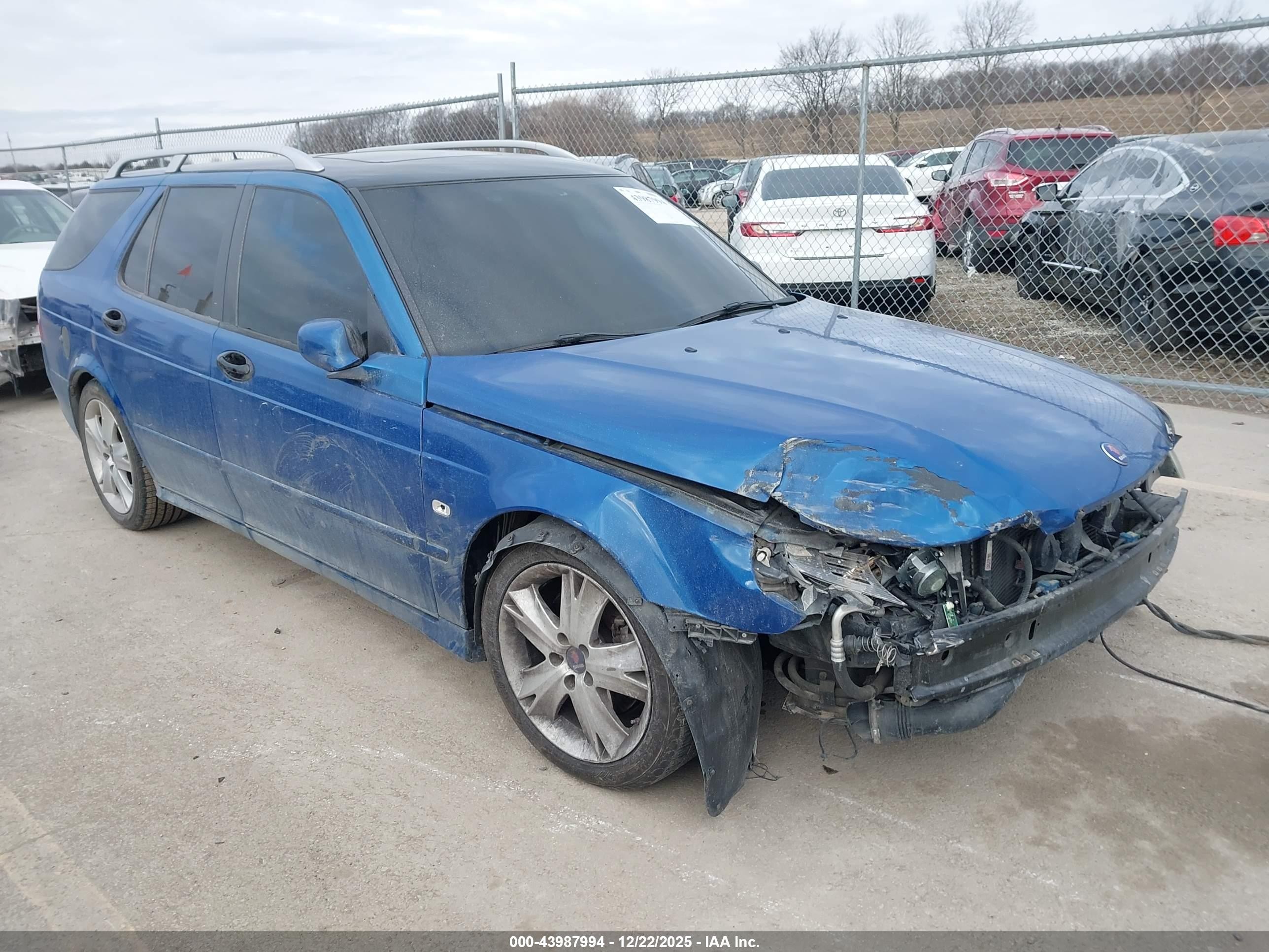 2008 Saab 9-5 Aero Sport, VIN YS3EH59G883515651 — Перед
