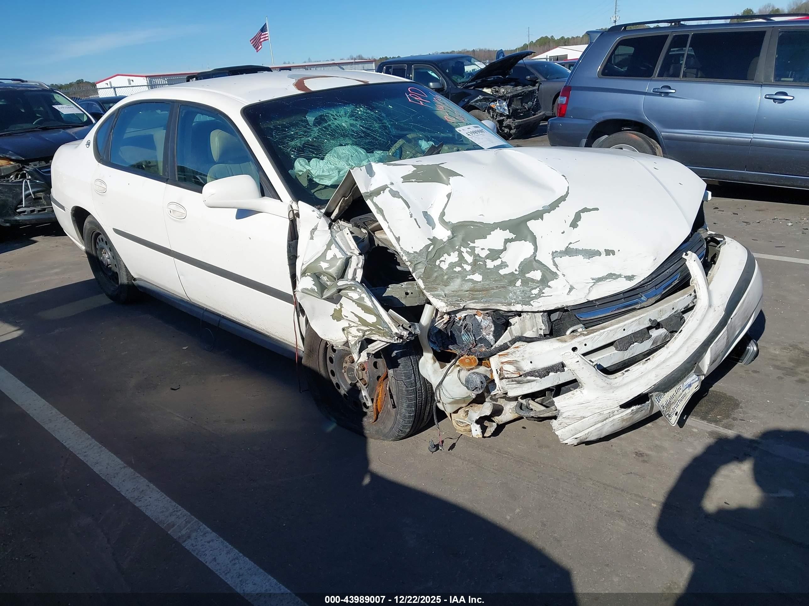 2005 Chevrolet Impala Police Police, VIN 2G1WF55K959369039 — Front end