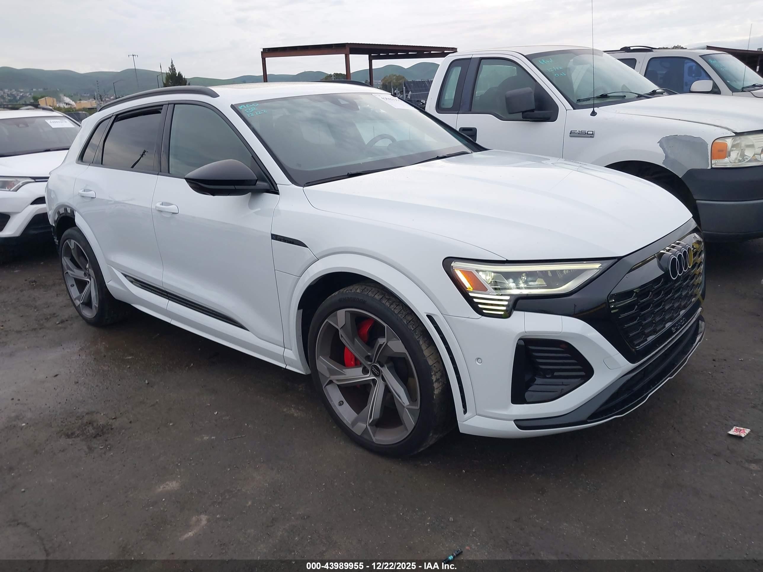 2024 Audi SQ8 E-Tron, VIN WA16CBGE9RB041334 — Rear end