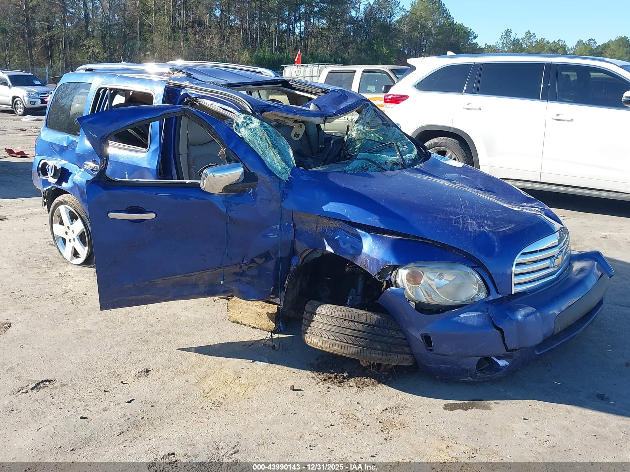 2006 Chevrolet HHR LT, VIN 3GNDA23P56S518651 — Rollover