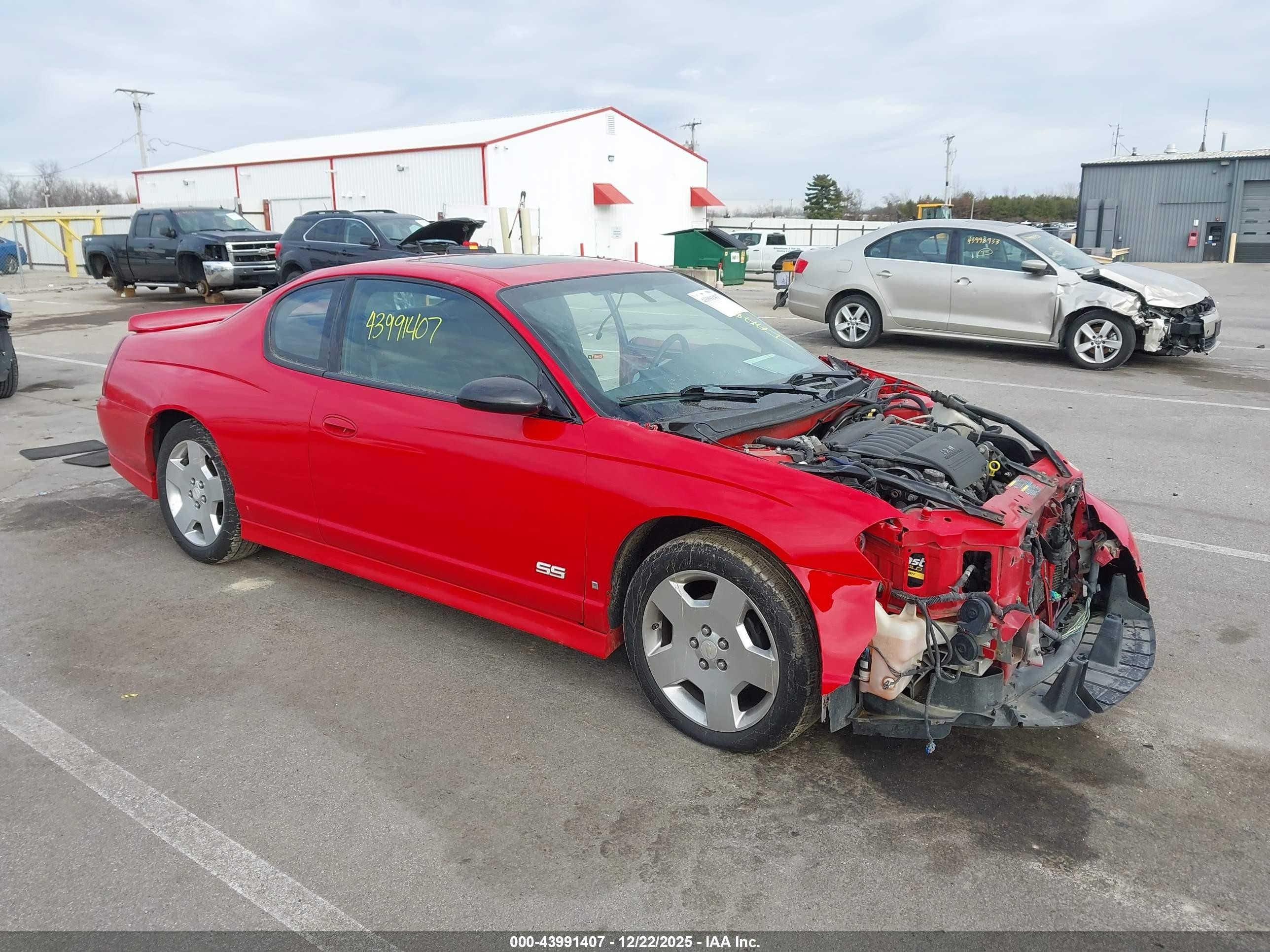 2006 Chevrolet Monte Carlo SS, VIN 2G1WL15C569284453 — Side