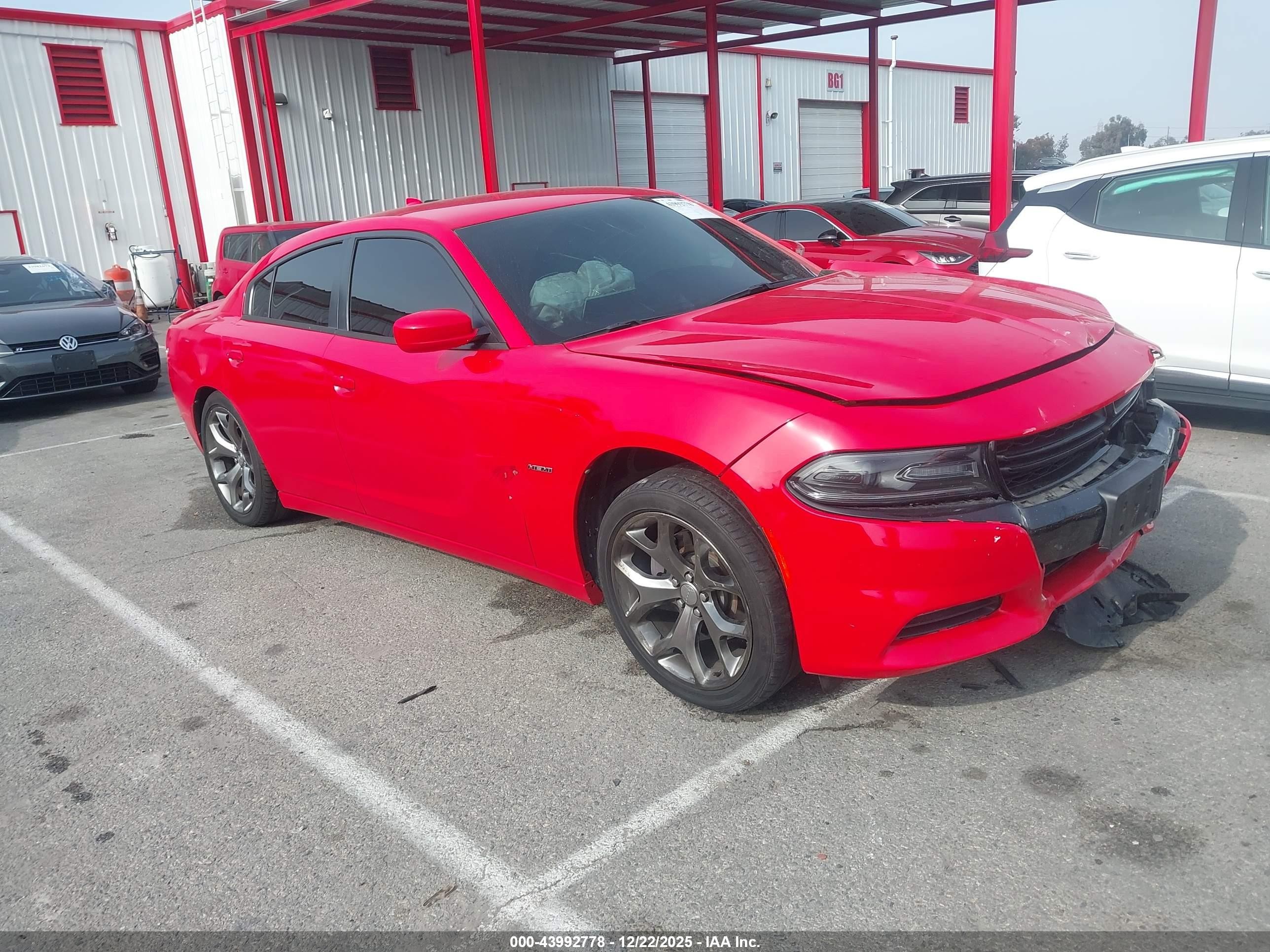 2015 Dodge Charger RT, VIN 2C3CDXCT7FH914576 — Side