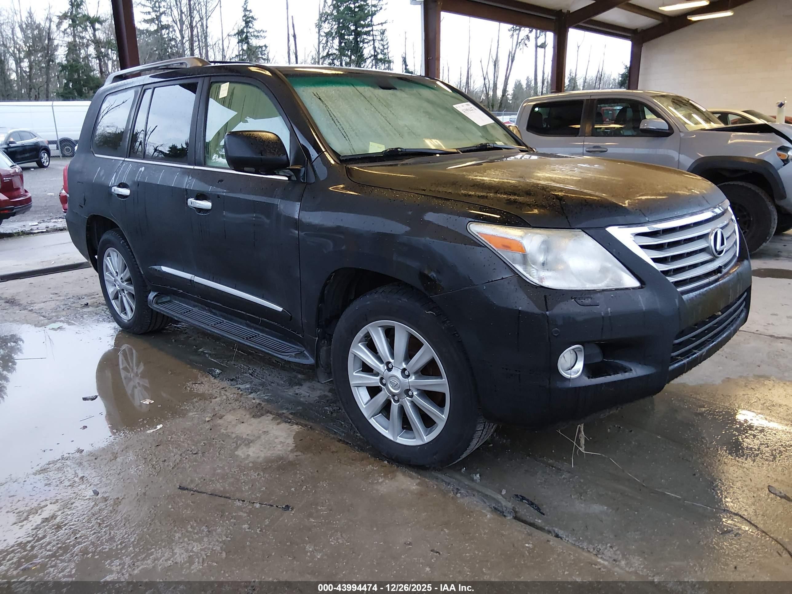 2011 Lexus LX 570, VIN JTJHY7AXXB4060439 — Water / flood