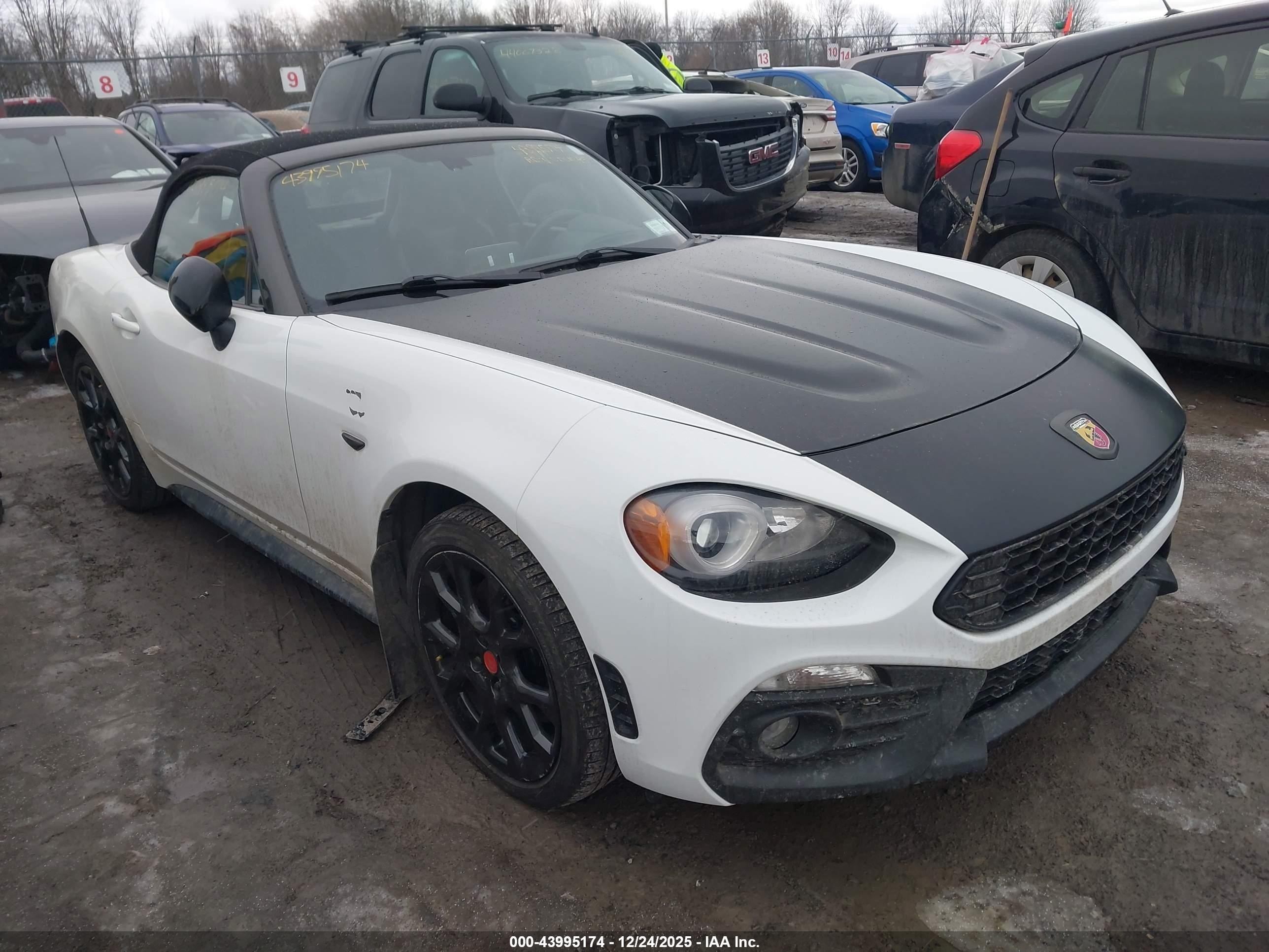2020 FIAT 124 Spider Abarth, VIN JC1NFAEK8L0145499 — Rear end