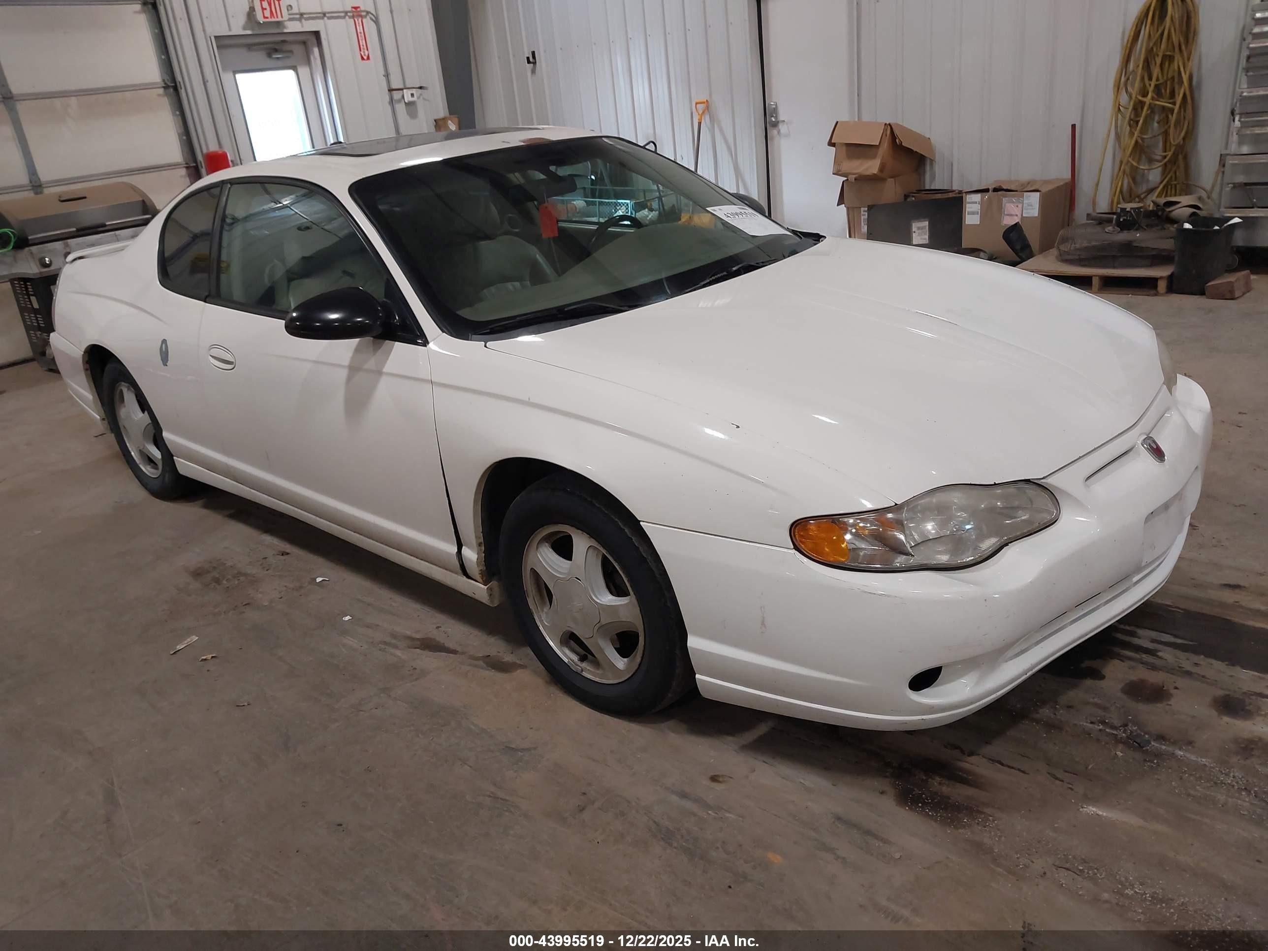 2005 Chevrolet Monte Carlo SS, VIN 2G1WX15K859129809 — Бок