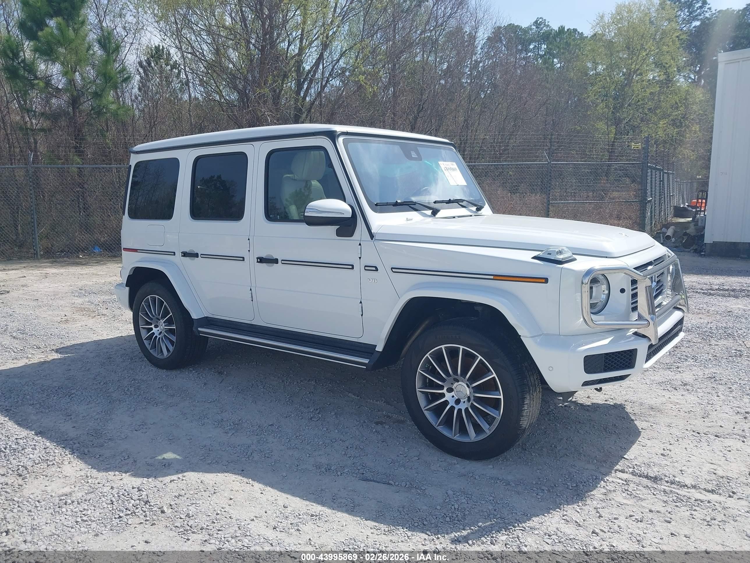 2024 Mercedes-Benz G 550, VIN W1NYC6BJ0RX493050 — Front end