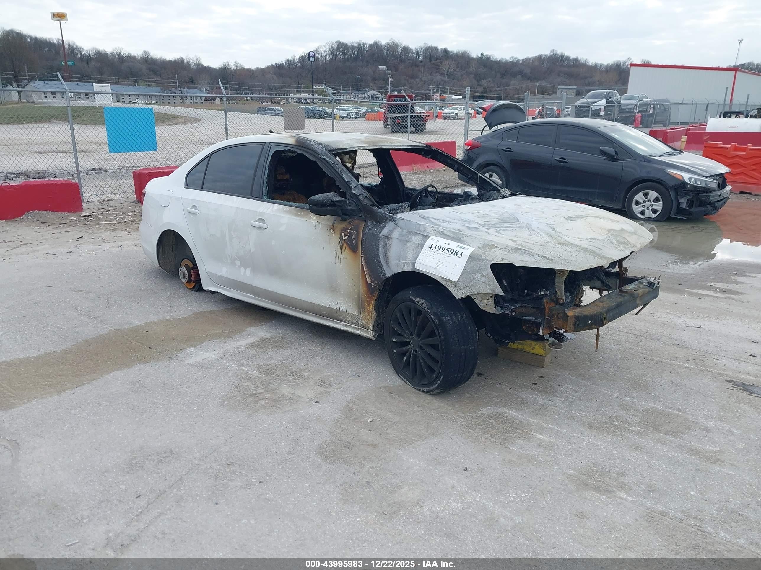 2016 Volkswagen Jetta Sport, VIN 3VWD17AJ3GM304278 — Пожар в салоне