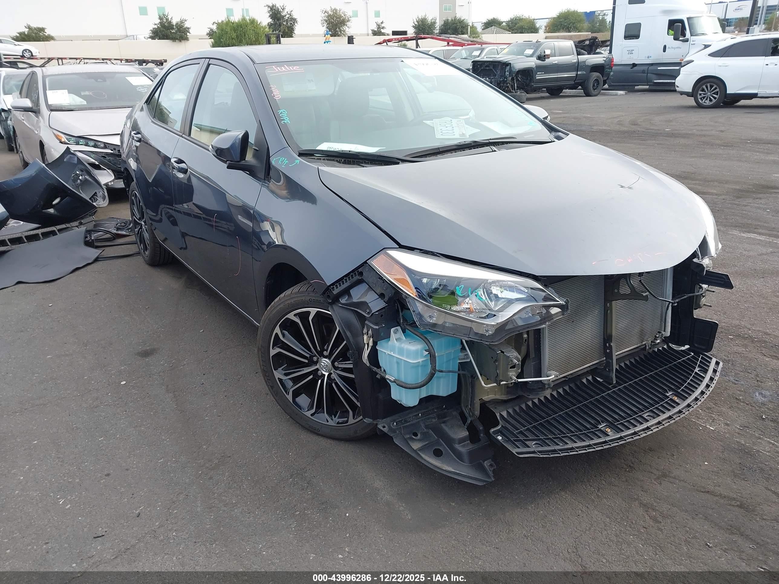 2016 Toyota Corolla LE, VIN 5YFBURHE0GP405955 — All over