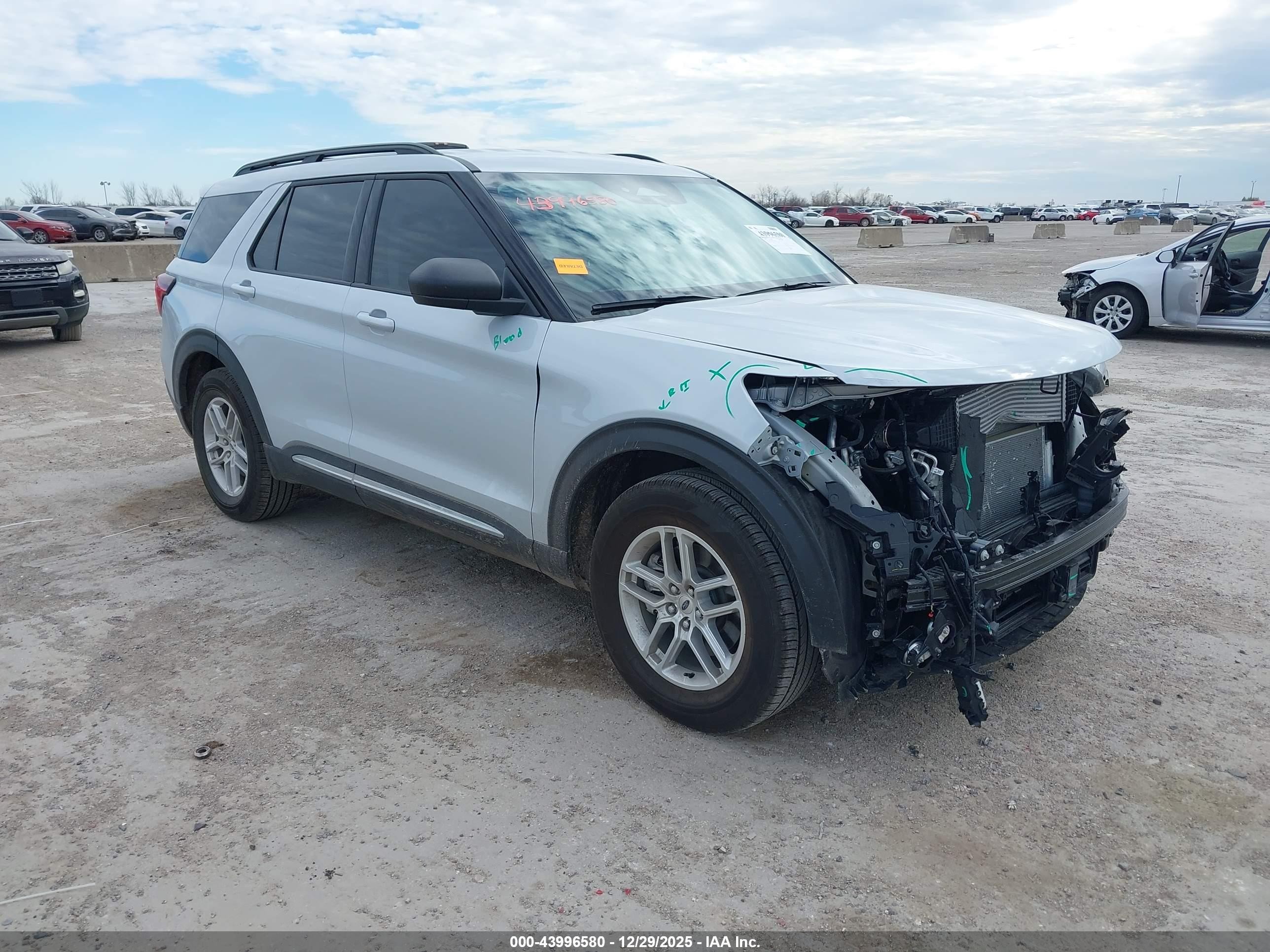2025 Ford Explorer Active, VIN 1FMUK7DH1SGC36859 — Auction photo