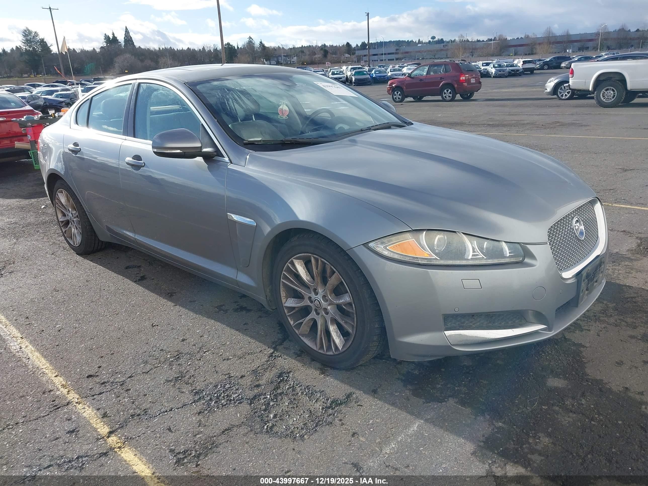 2013 Jaguar XF RWD, VIN SAJWA0E76D8S87723 — Biohazard / chemical