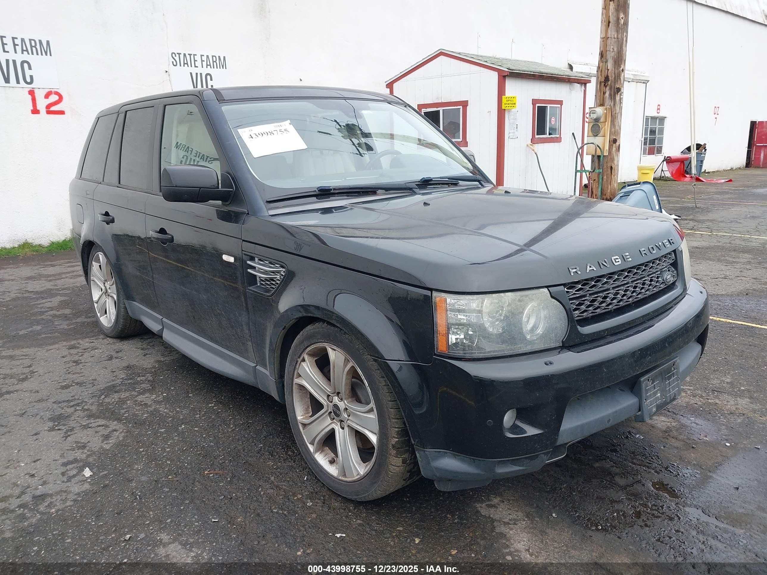 2012 Land Rover Range Rover Sport HSE Lux, VIN SALSK2D44CA744915 — Biohazard / chemical