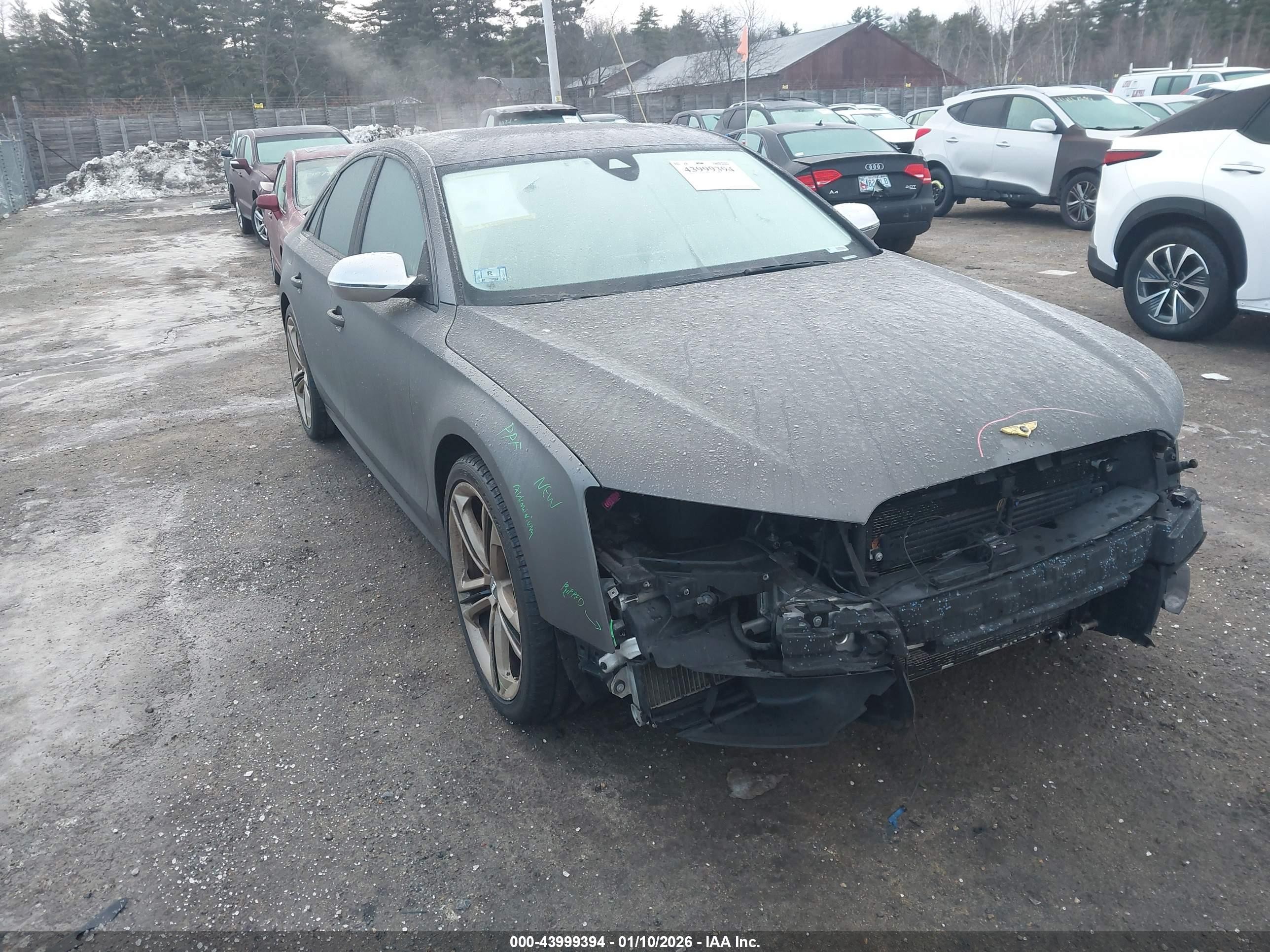 2013 Audi S8, VIN WAUD2AFD3DN010491 — All over