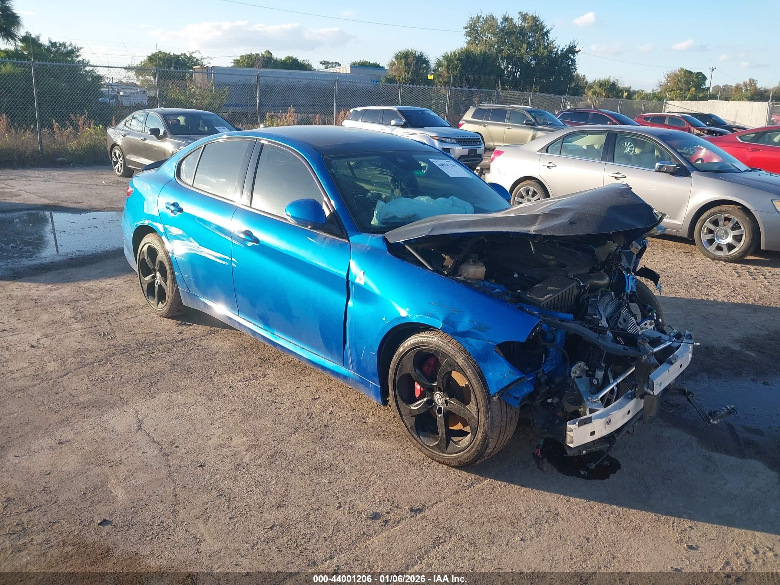 2019 Alfa Romeo Giulia Ti Sport, VIN ZARFAMBN9K7607618 — All over