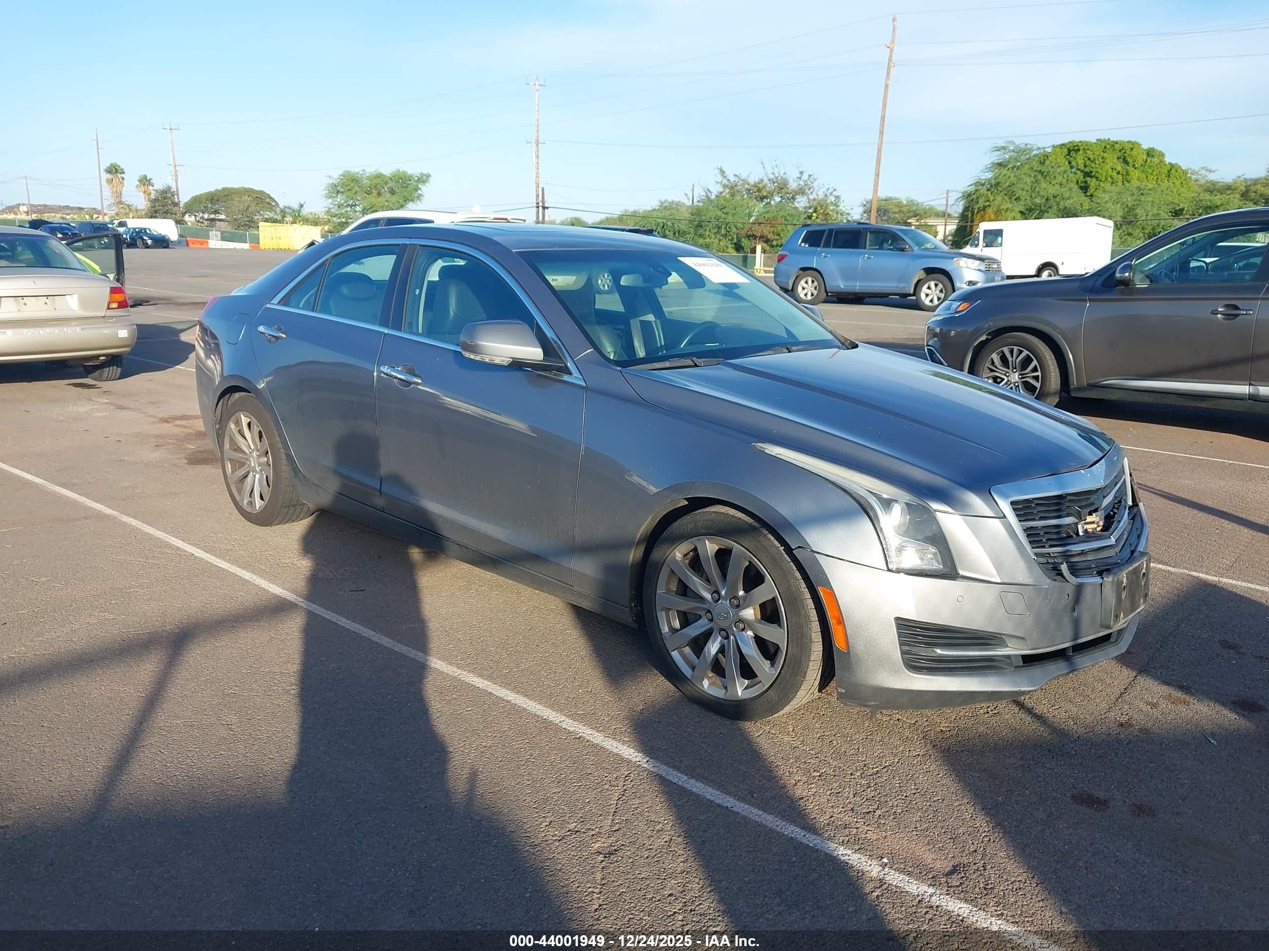 2018 Cadillac ATS Luxury RWD, VIN 1G6AB5RXXJ0107475 — Front end