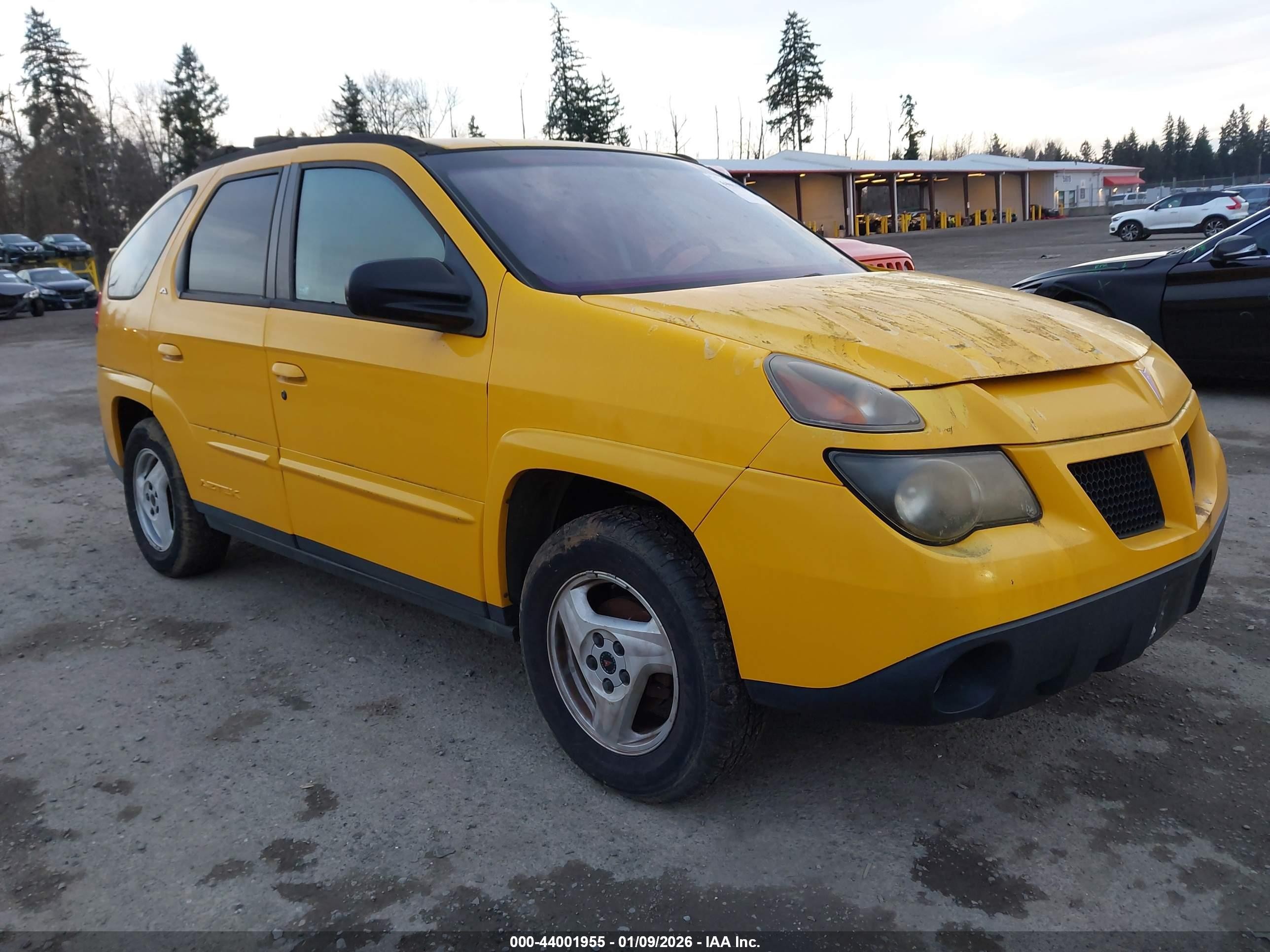 2002 Pontiac Aztek, VIN 3G7DA03E12S554714 — Front end