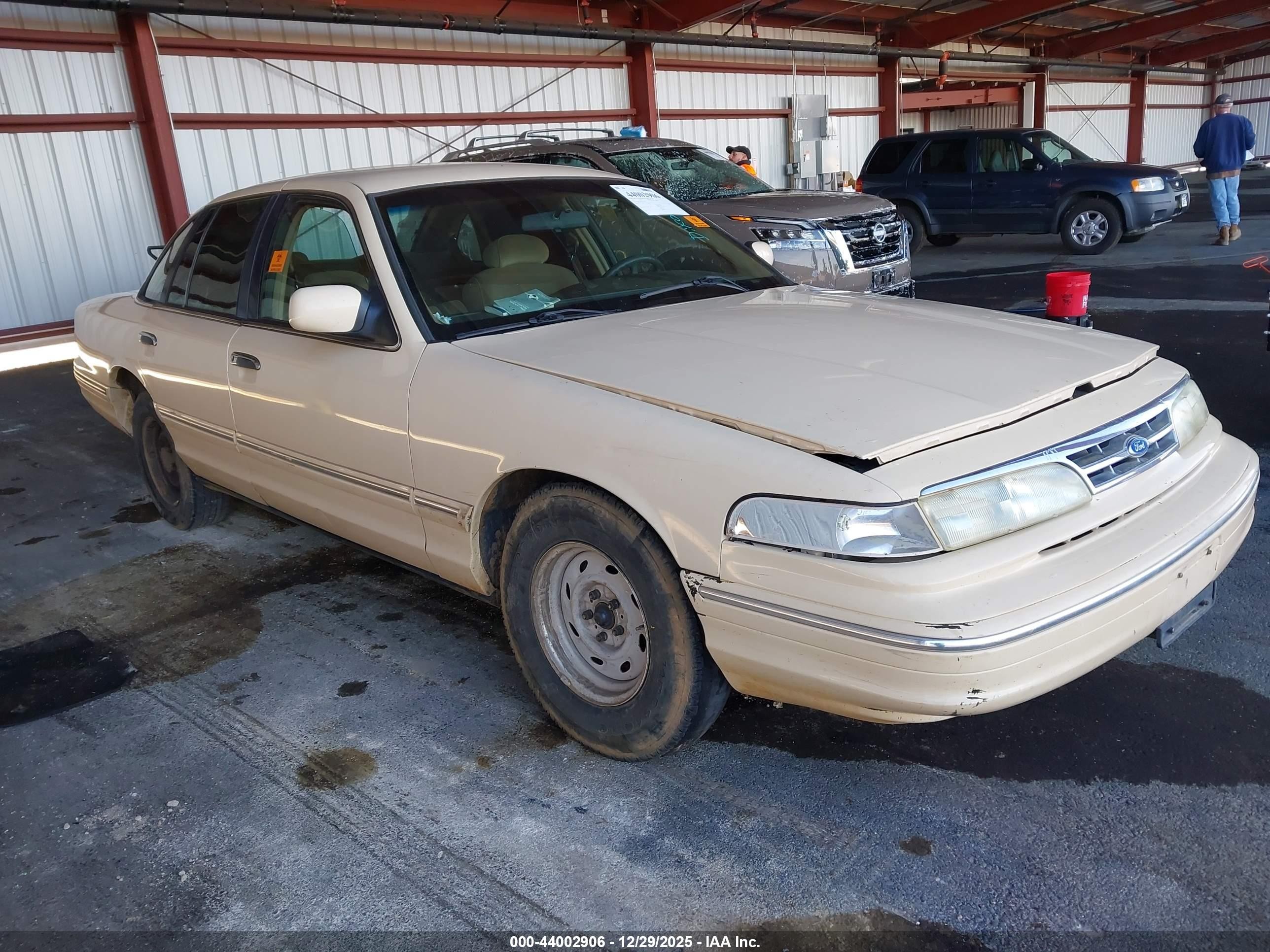 1996 Ford Crown Victoria, VIN 2FALP73W7TX137739 — Biohazard / chemical