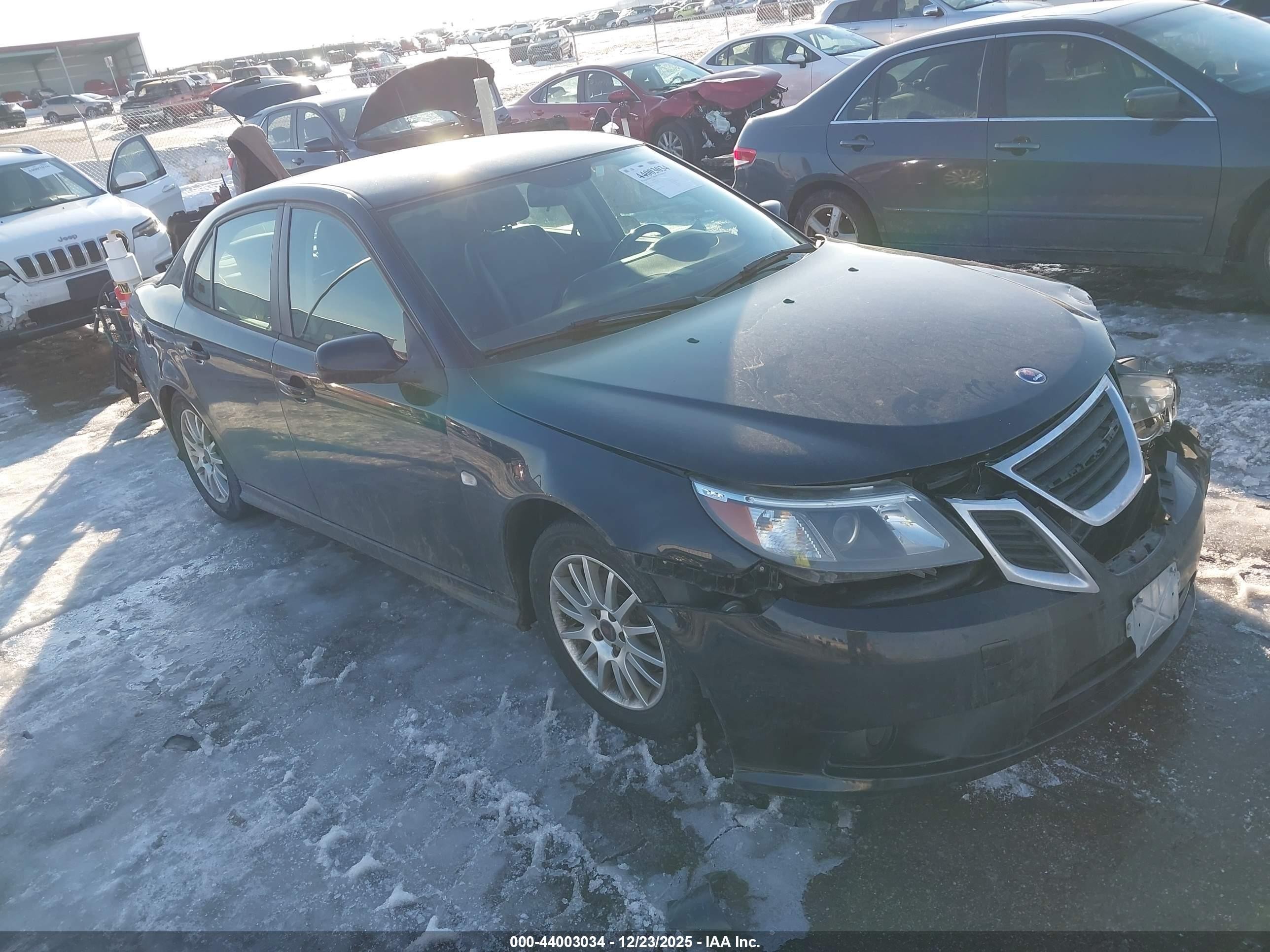 2011 Saab 9-3, VIN YS3FA4CY7B1302777 — Front end