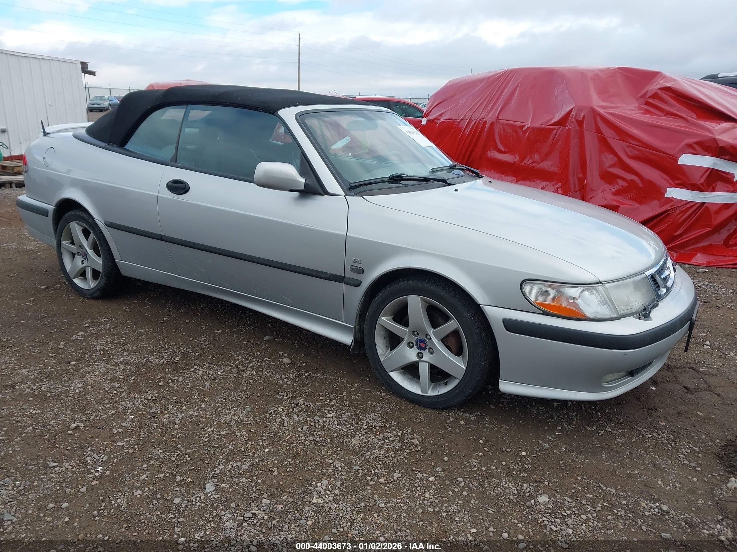 2002 Saab 9-3 SE, VIN YS3DF75K827012242 — Механическое