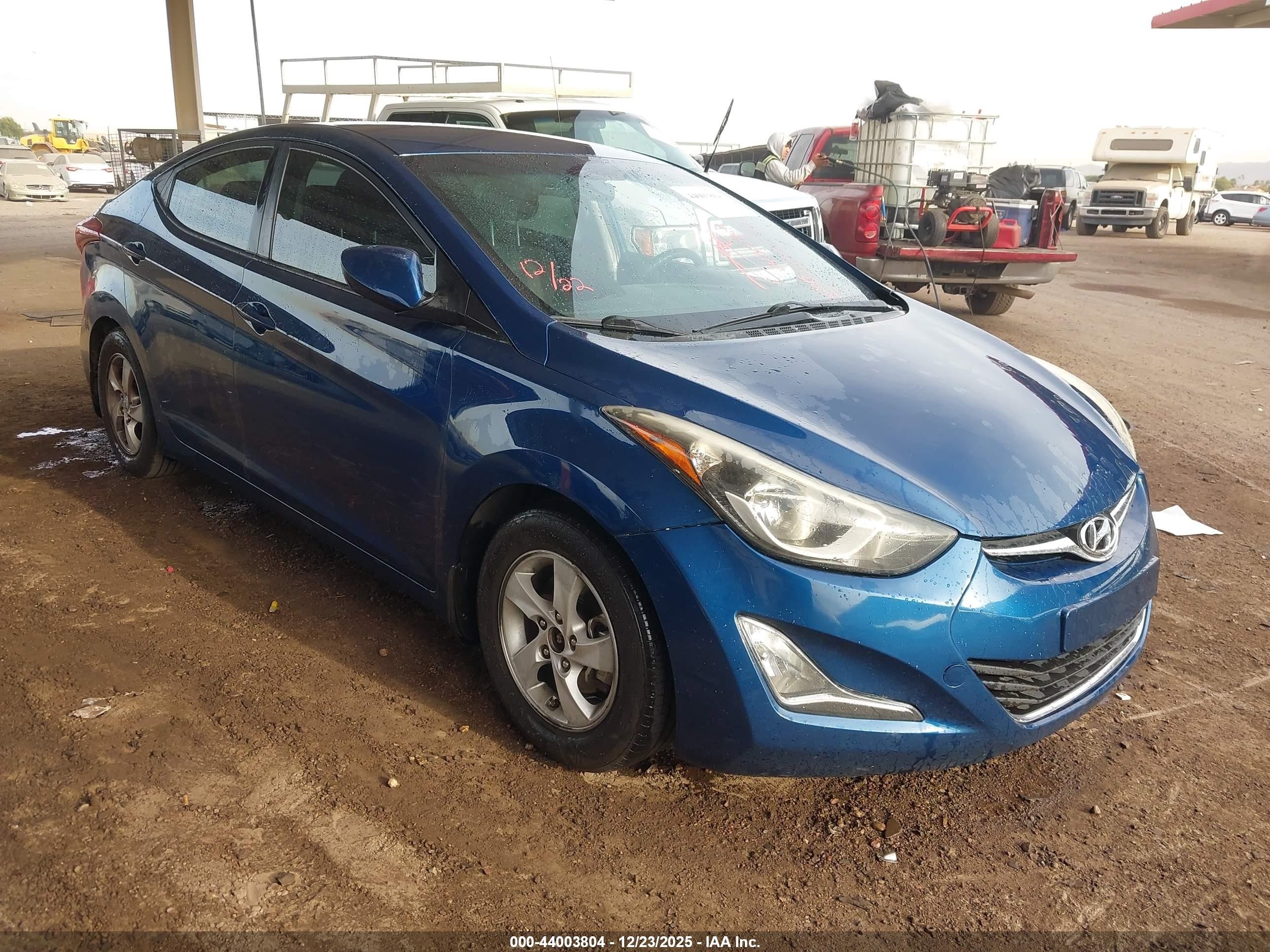 2015 Hyundai Elantra Limited, VIN KMHDH4AE4FU450095 — Normal wear