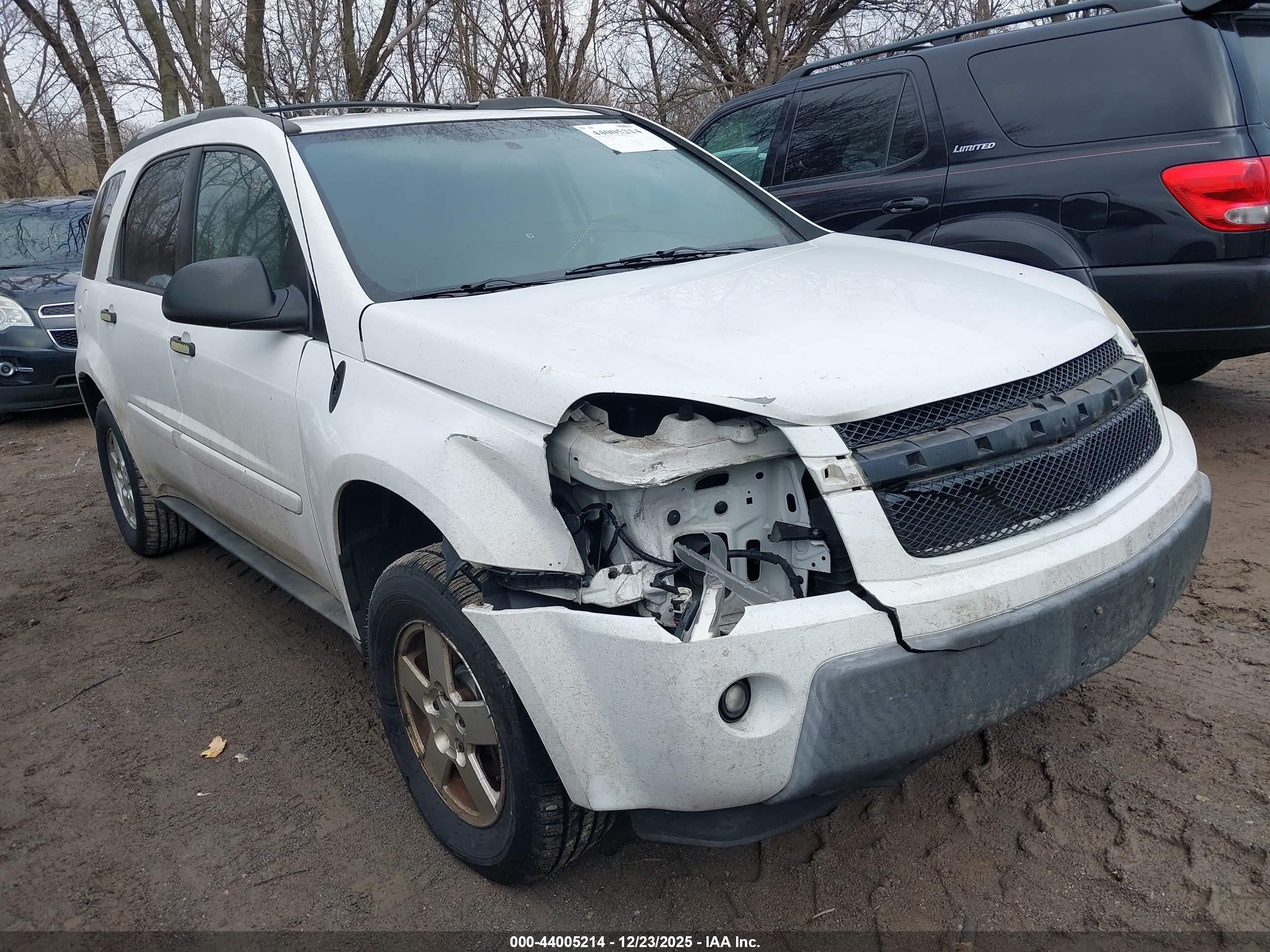 2005 Chevrolet Equinox LS, VIN 2CNDL13F756090935 — Front end