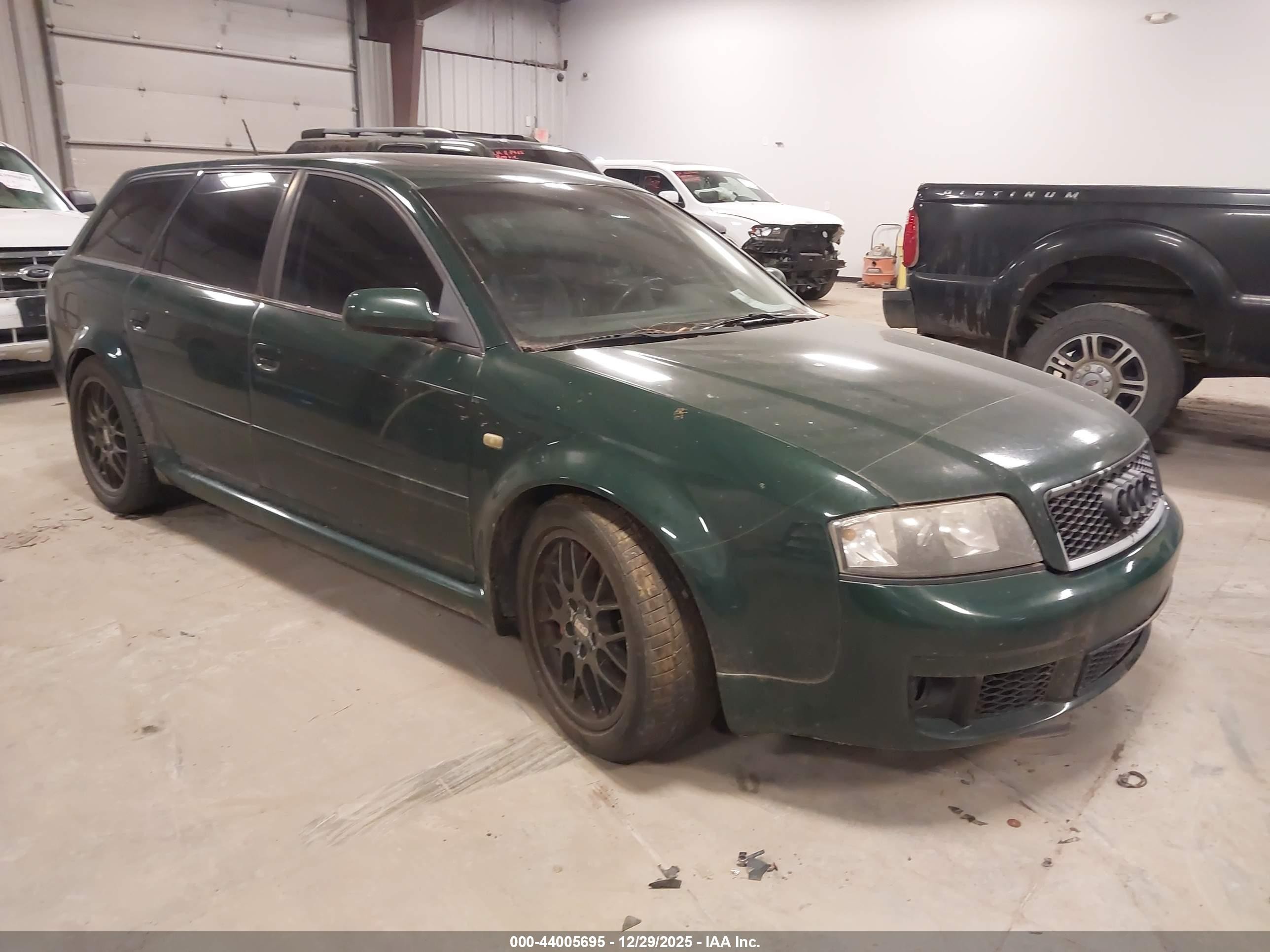 2002 Audi S6, VIN WAUXU54B82N119459 — Перед